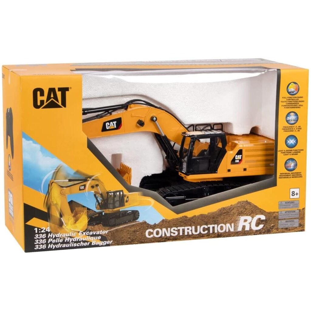 CATERPILLAR Spielzeug-Bagger »336 Excavator 0,0583333333333333«
