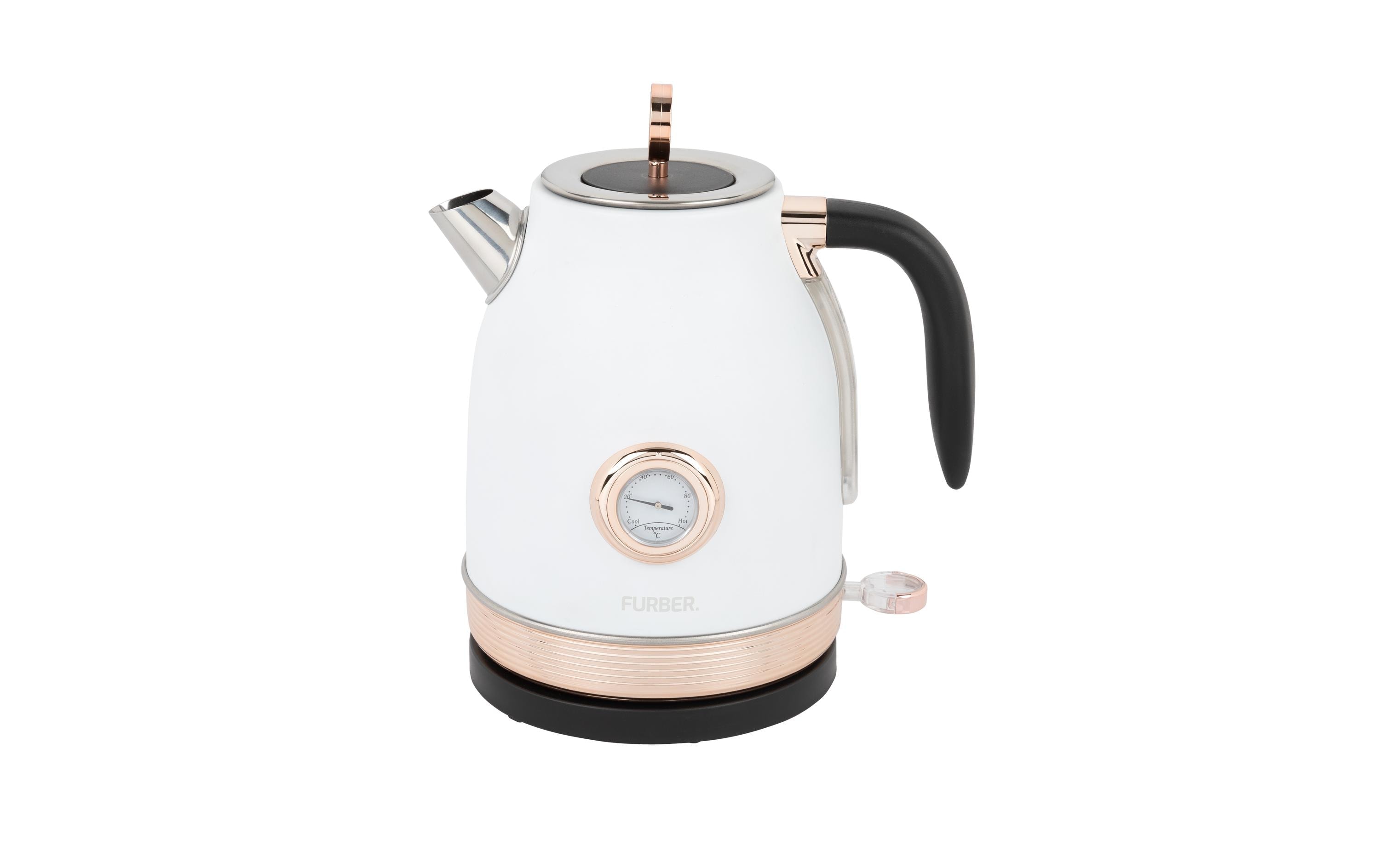 FURBER Wasserkocher »Retro Wasserkocher« 1,7 l 2200 W FURBER Wasserkocher »Retro Wasserkocher« 1,7 l 2200 W