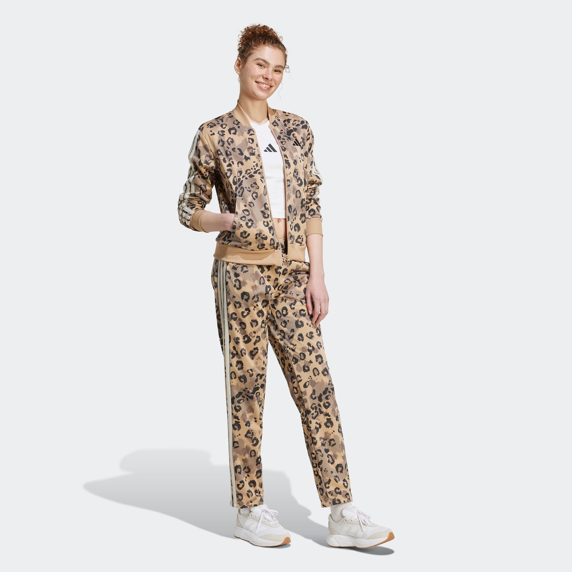 adidas Sportswear Trainingsanzug »W 3S TR AOP TS«, (2 tlg.)
