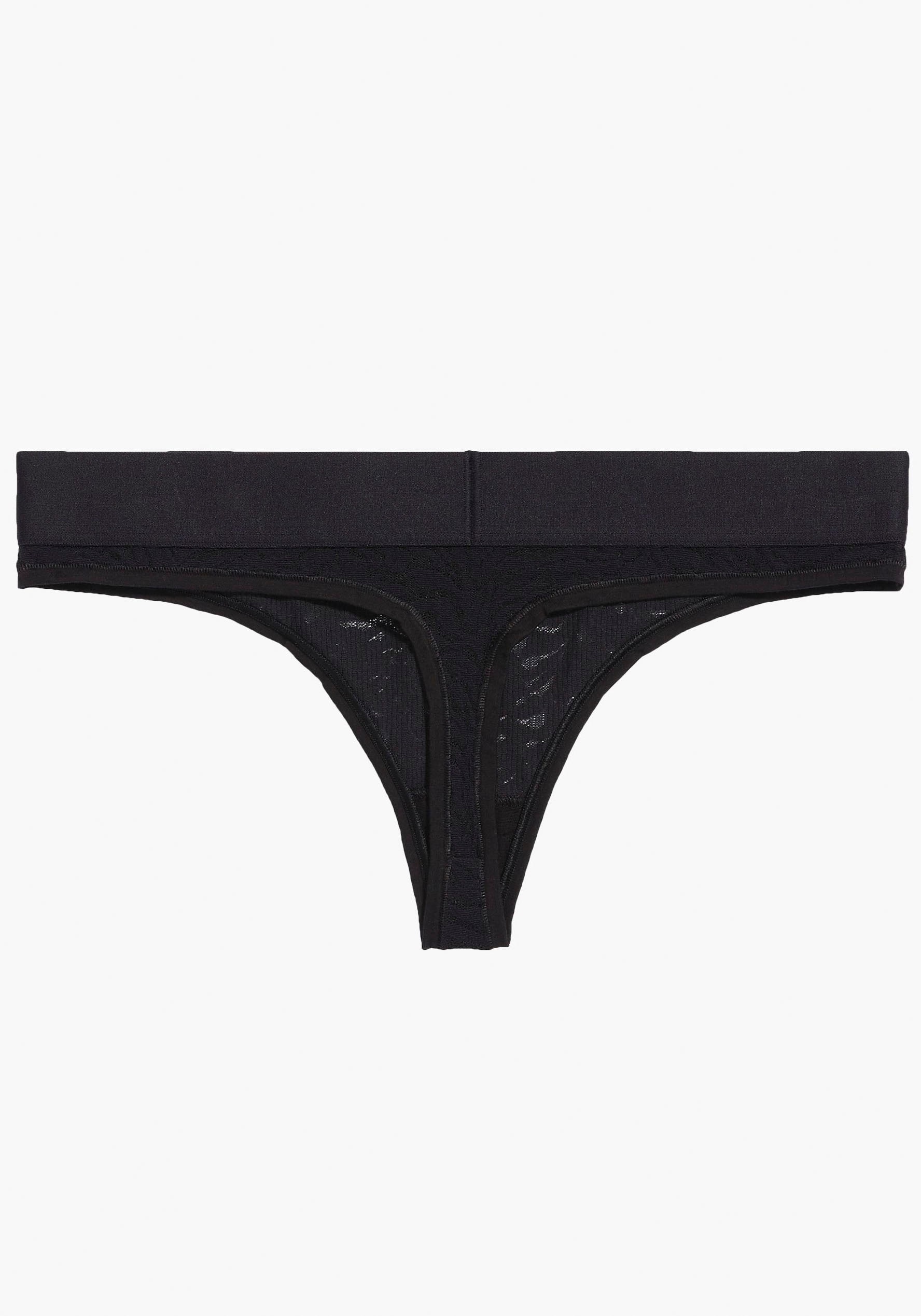 Calvin Klein Underwear String »THONG«, mit CK-Logo am Bund
