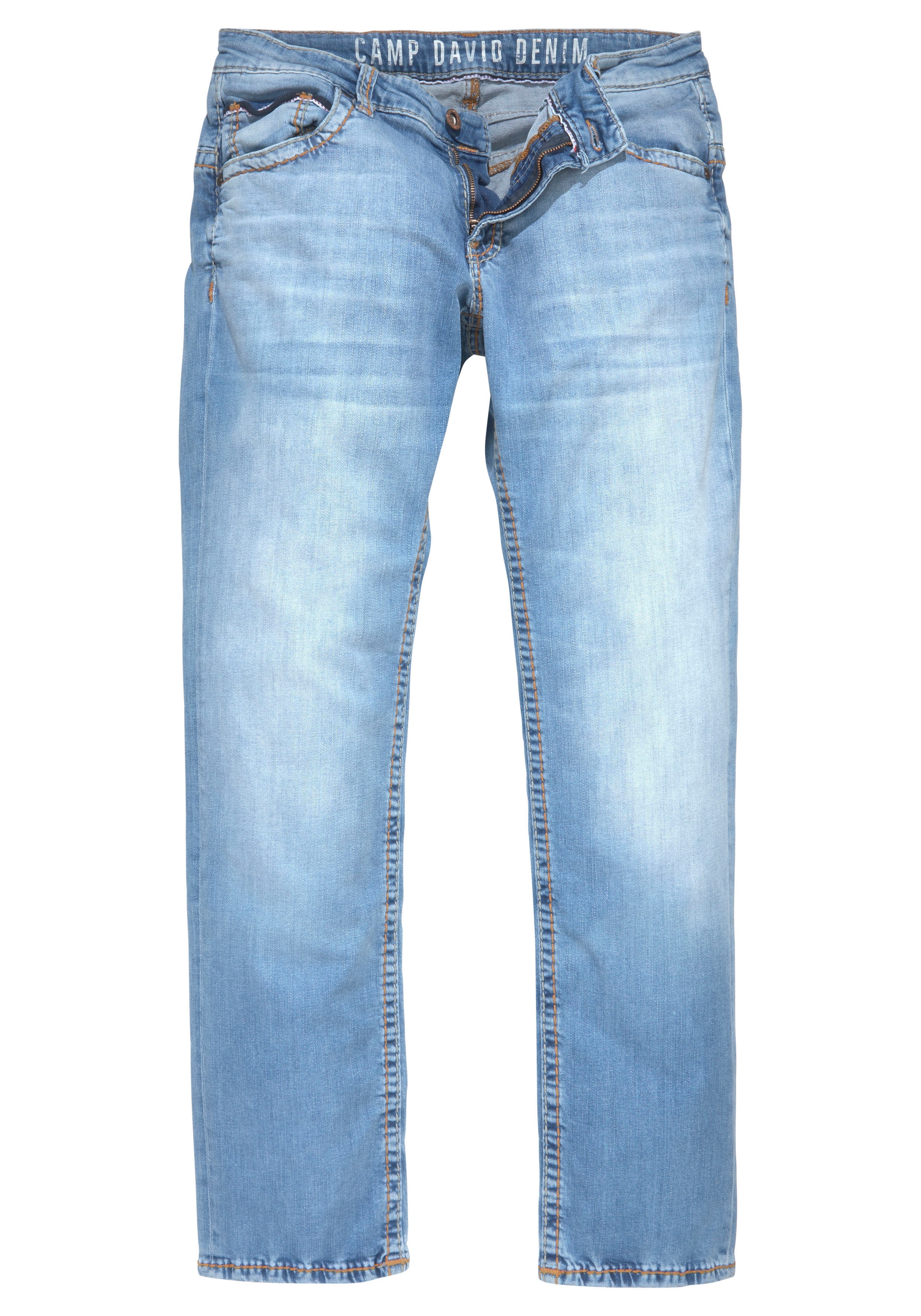 online shoppen DAVID Jelmoli-Versand CAMP markanten Nähten »CO:NO:C622«, Loose-fit-Jeans | mit