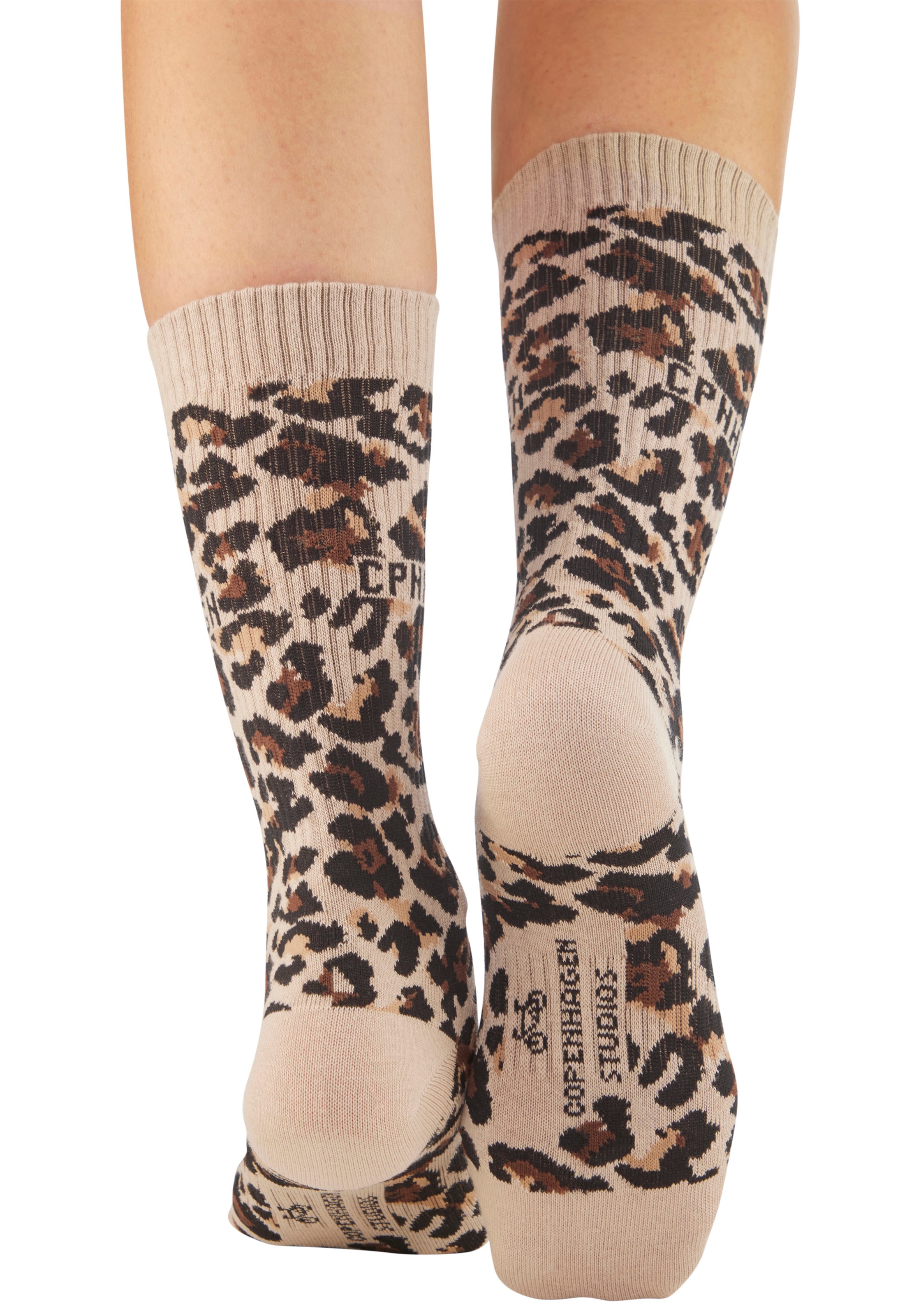 Copenhagen Studios Langsocken, (Packung, 2 Paar), gemustert und uni