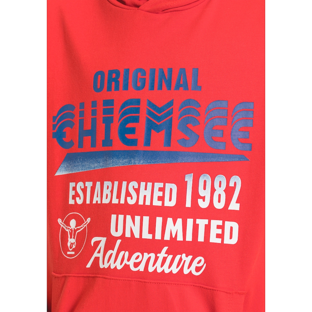 Chiemsee Kapuzensweatshirt, mit Kontrast-Futter