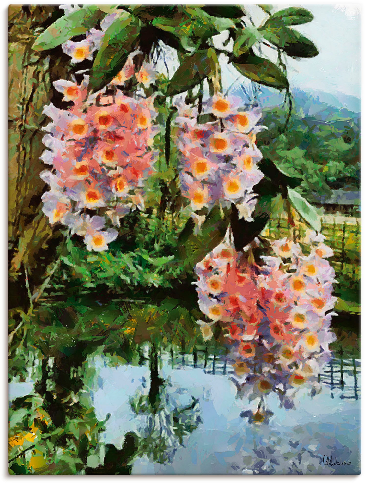 Poster Wandaufkleber shoppen online Leinwandbild, Baumbilder, »Blühender tropischer Baum Artland Grössen oder St.), | Jelmoli-Versand Wandbild Alubild, (1 versch. II«, in als