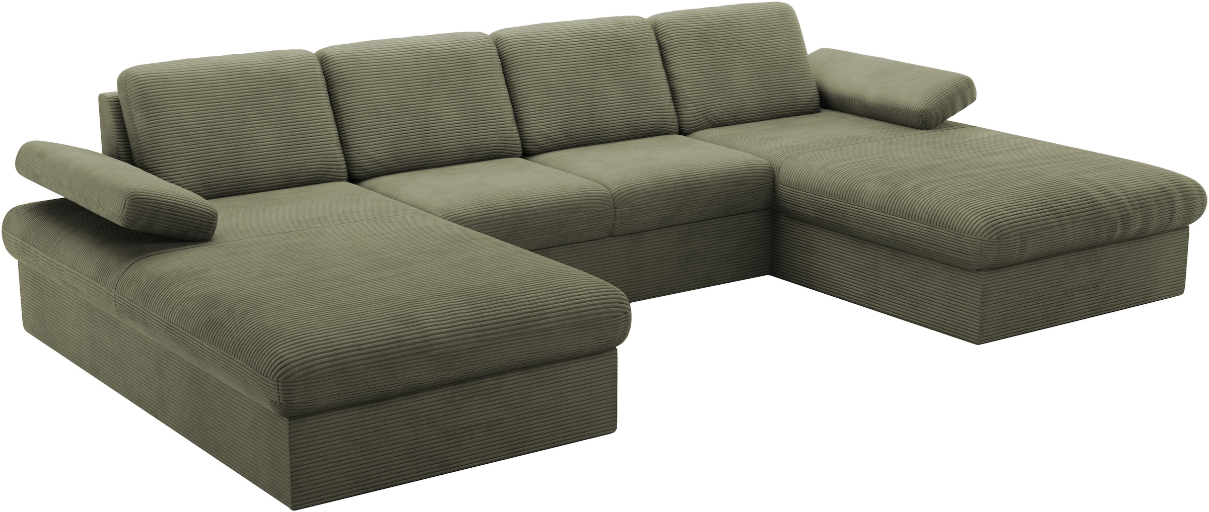 sit&more Wohnlandschaft »Moreno«, mit Armteilverstellung,wahlweise mit Bettfunktion