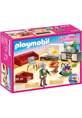 Playmobil® Konstruktions-Spielset »Gemütliches Wohnzimmer (70207), Dollhouse«, (36... kaufen