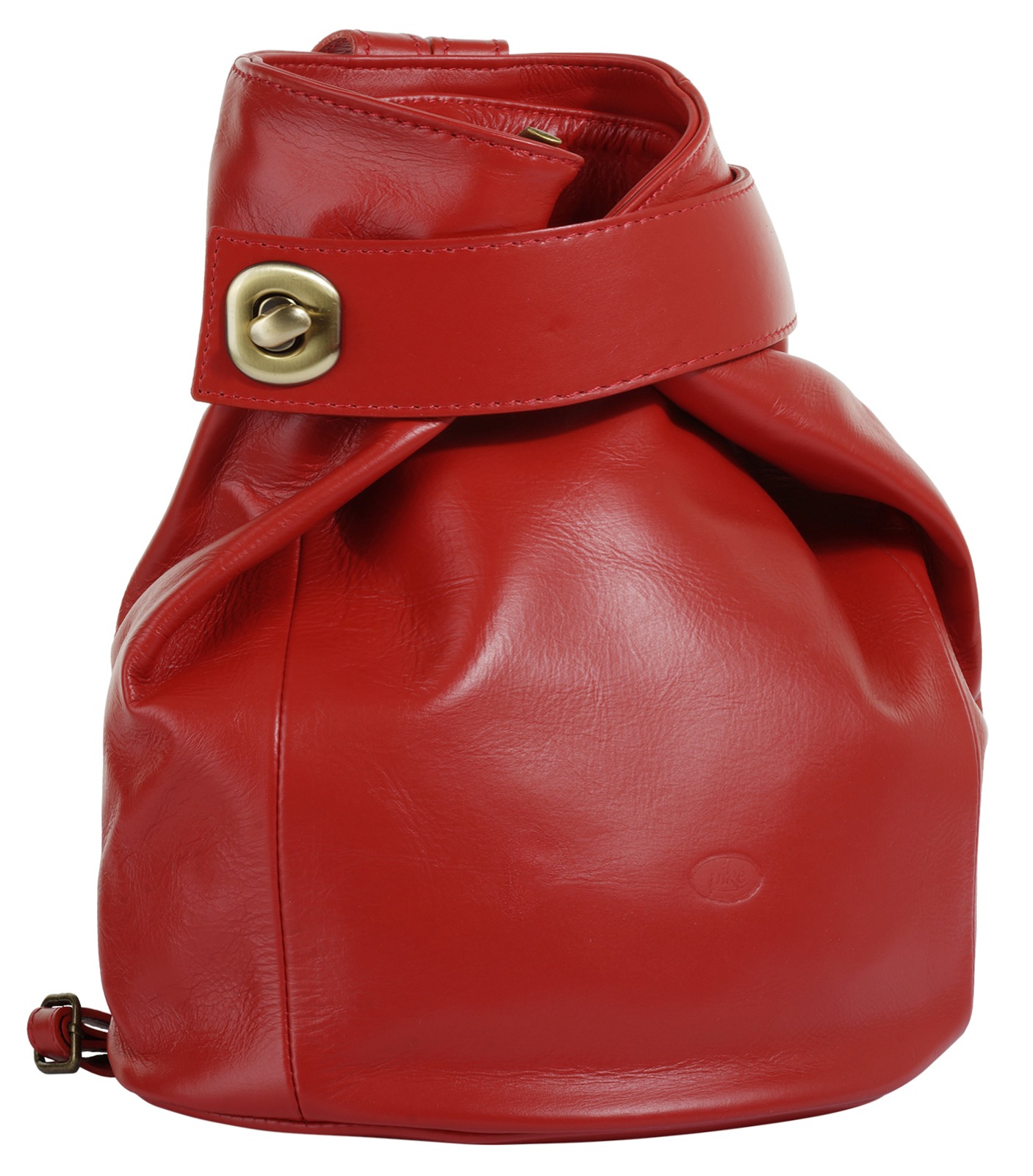 Piké Cityrucksack "PIKÉ Damen echt Leder, Made in Italy" echt Leder, Made in Italy