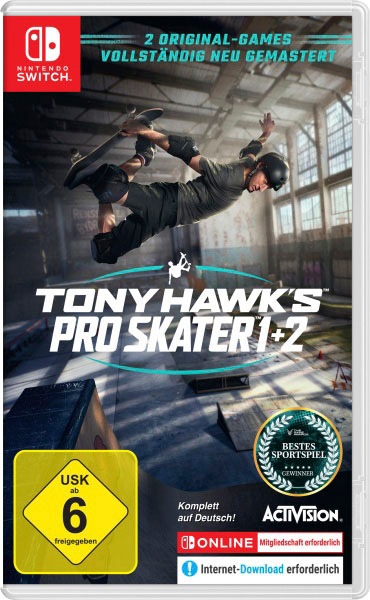Image of Ackermann - Activision Spielesoftware »Tony Hawk's Pro Skater 1+2«, Nintendo Switch einkaufen bei Ackermann Versand Schweiz