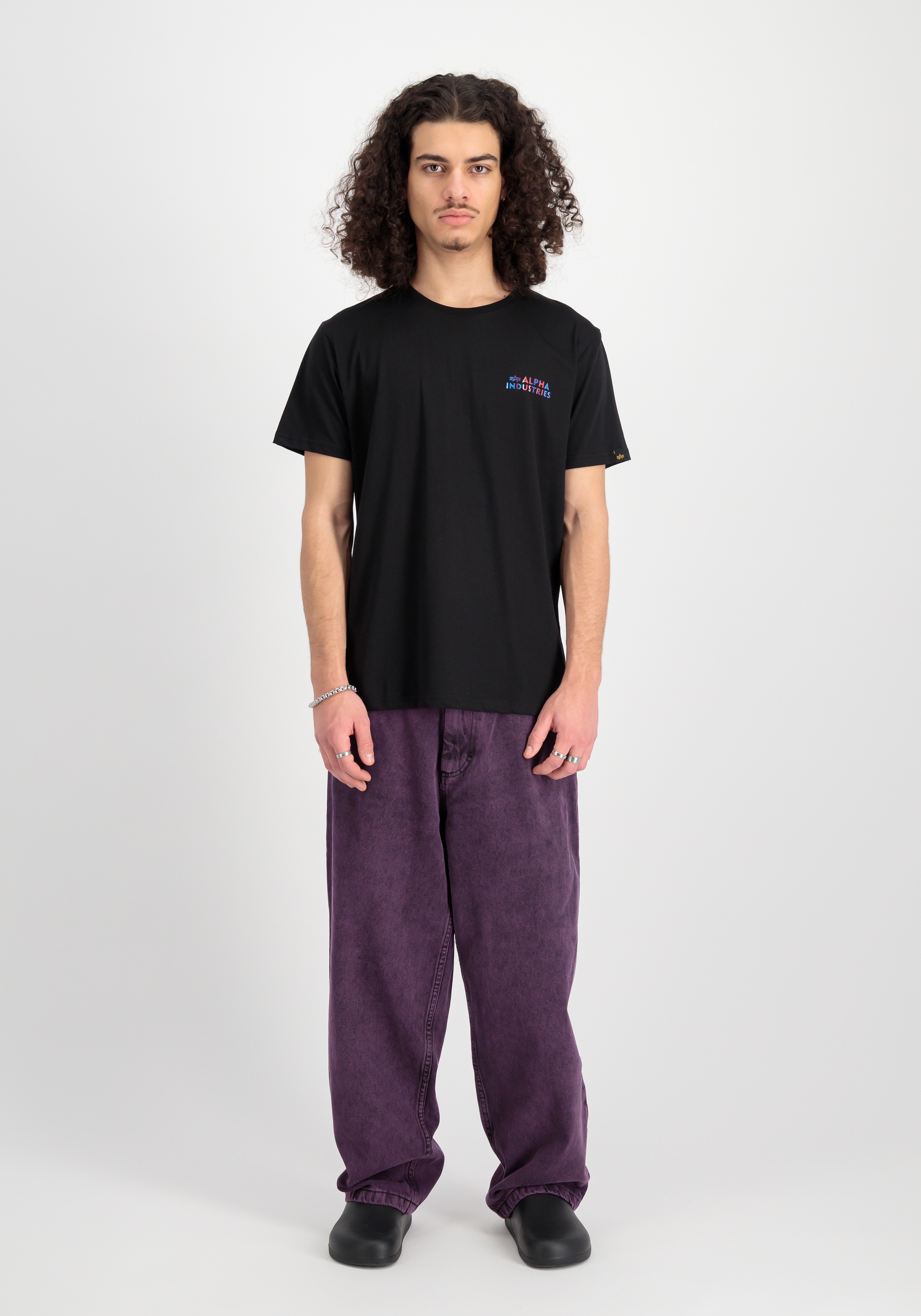 Alpha Industries T-Shirt »Alpha Industries Men - T-Shirts Holographic SL T-Shirt«