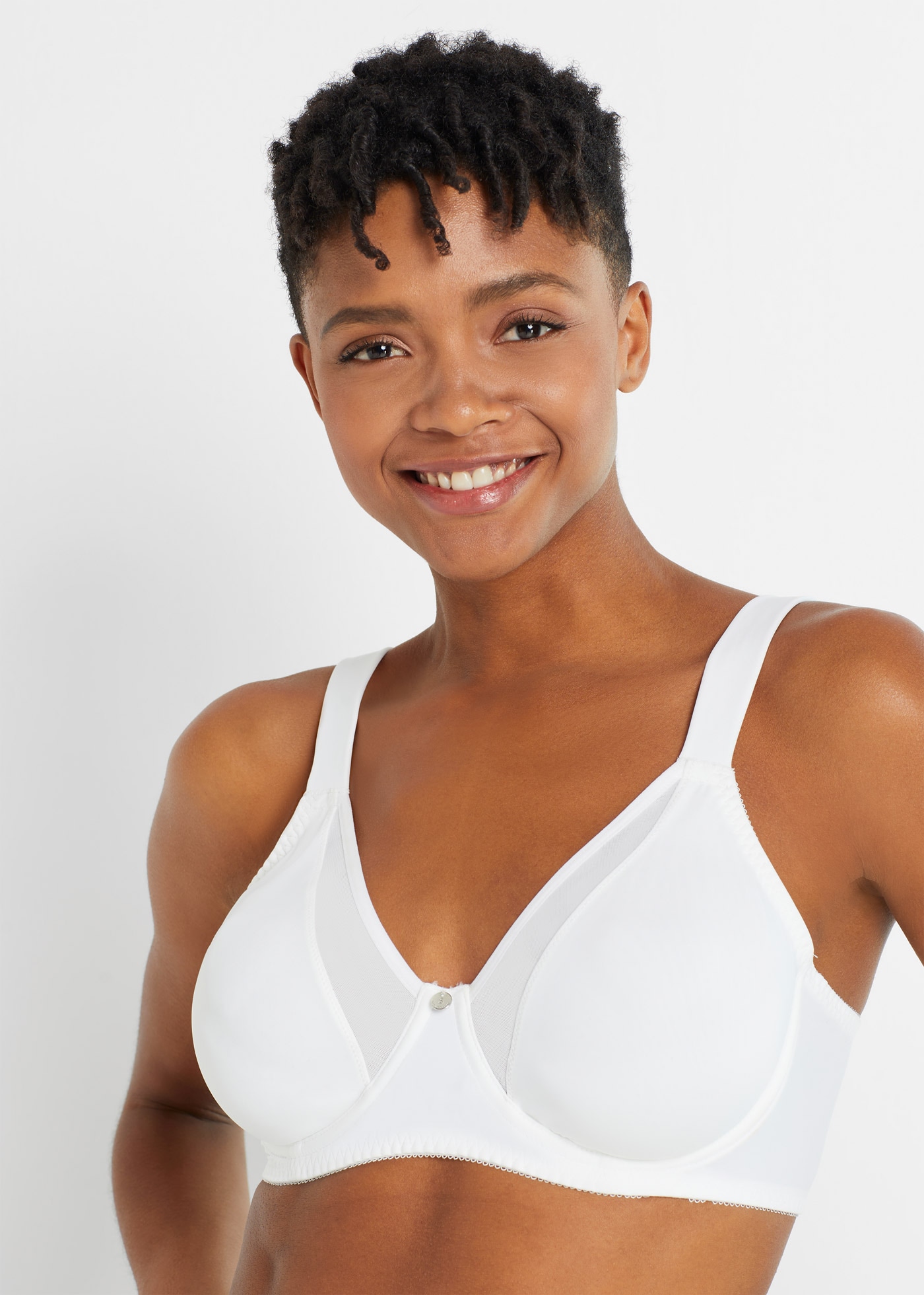 bonprix Minimizer-BH 1 nahtloser BH im zarten Meshlook