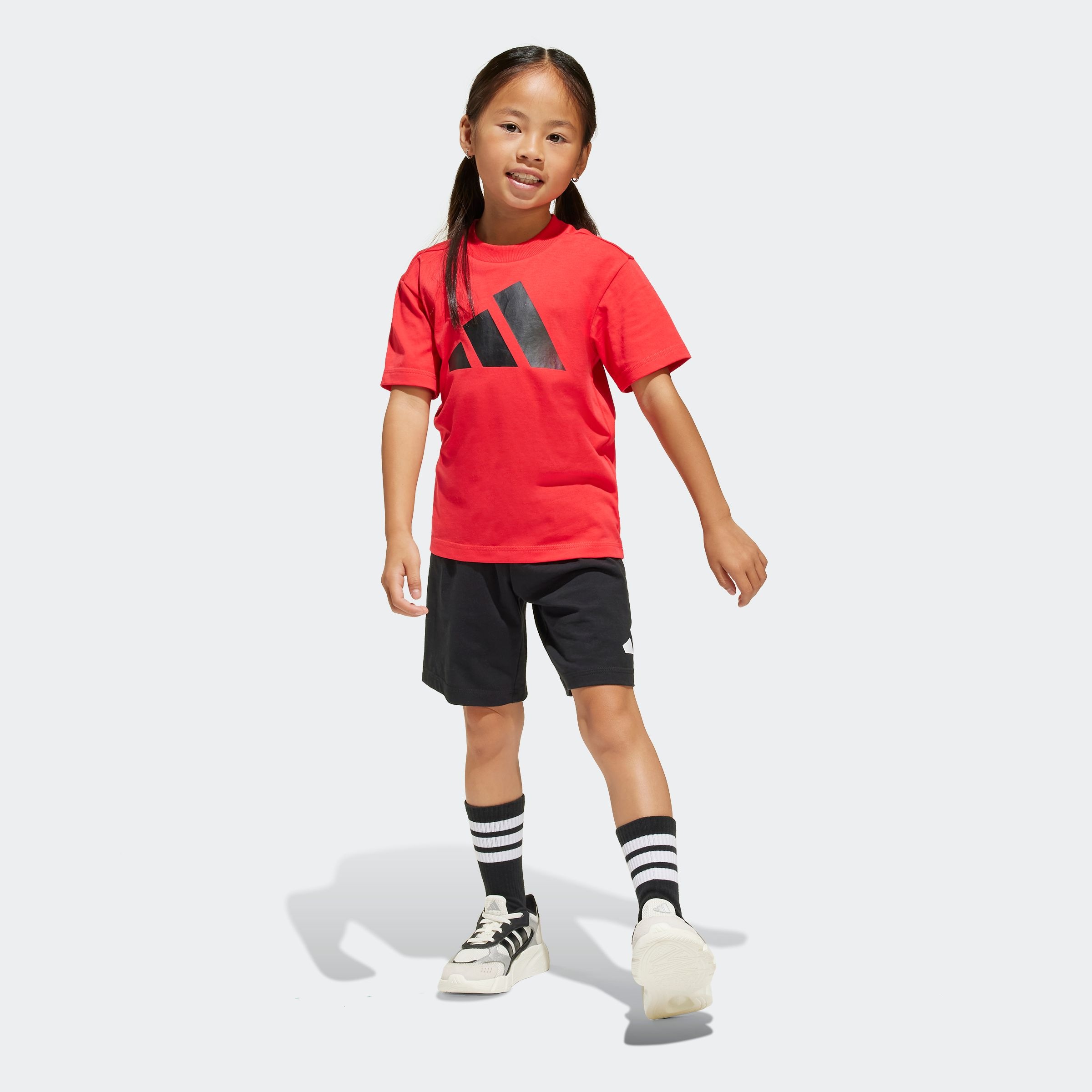 adidas Sportswear Trainingsanzug »LK BL T-SET 160«, (2 tlg.)