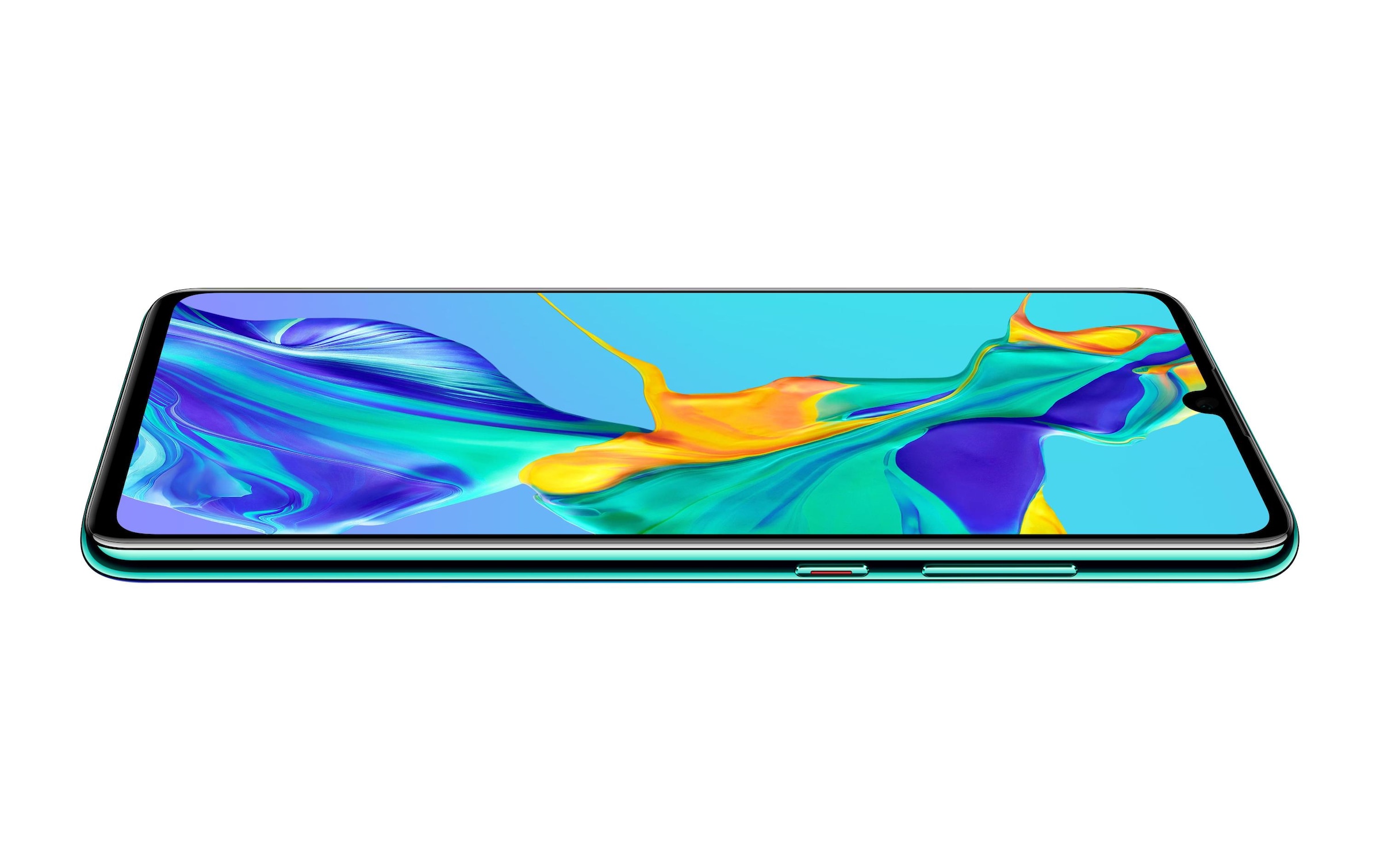 Huawei Smartphone »P30 Aurora Blue«, Aurora Blue/Blau, 15,49 cm/6,1 Zoll, 128 GB Speicherplatz, 40 MP Kamera