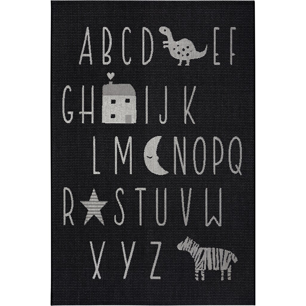 Lüttenhütt Kinderteppich »Alphabet«, rechteckig