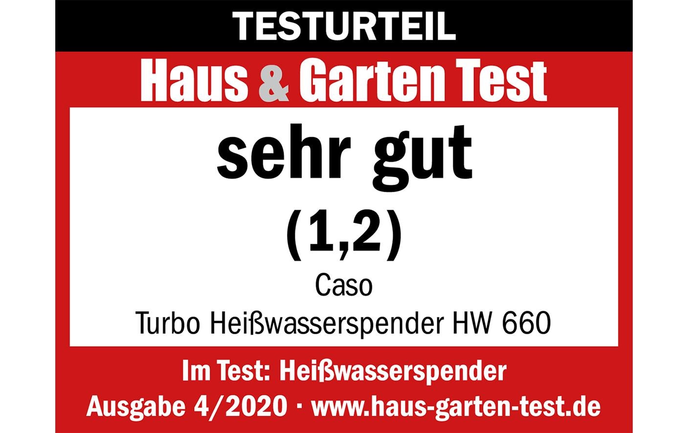 Caso Heisswasserspender »Heisswasserspender HW660«, 2,7 l, 2600 W