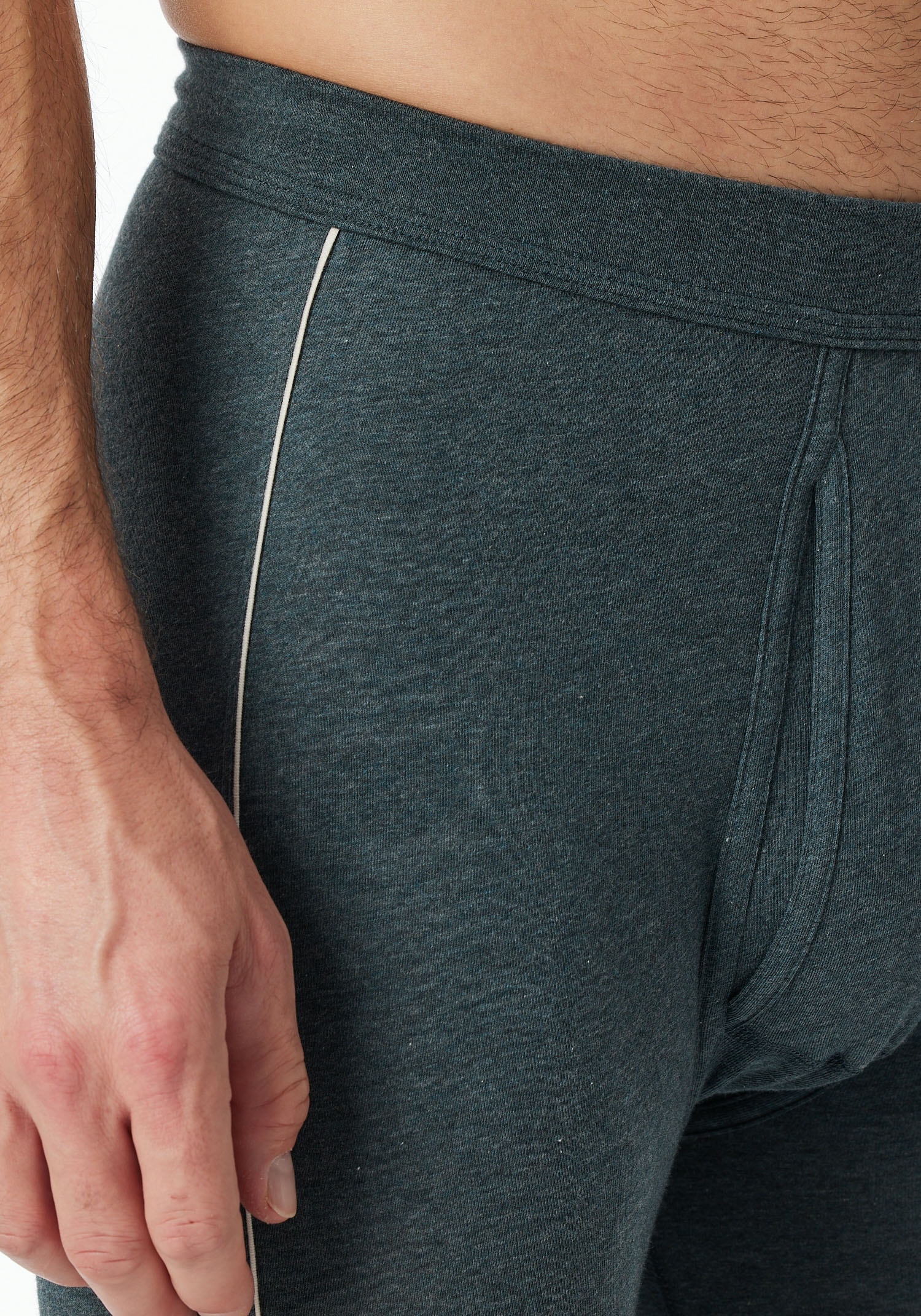 Schiesser Lange Unterhose »"Comfort Fit"«, mit seitlichen Kontraststreifen