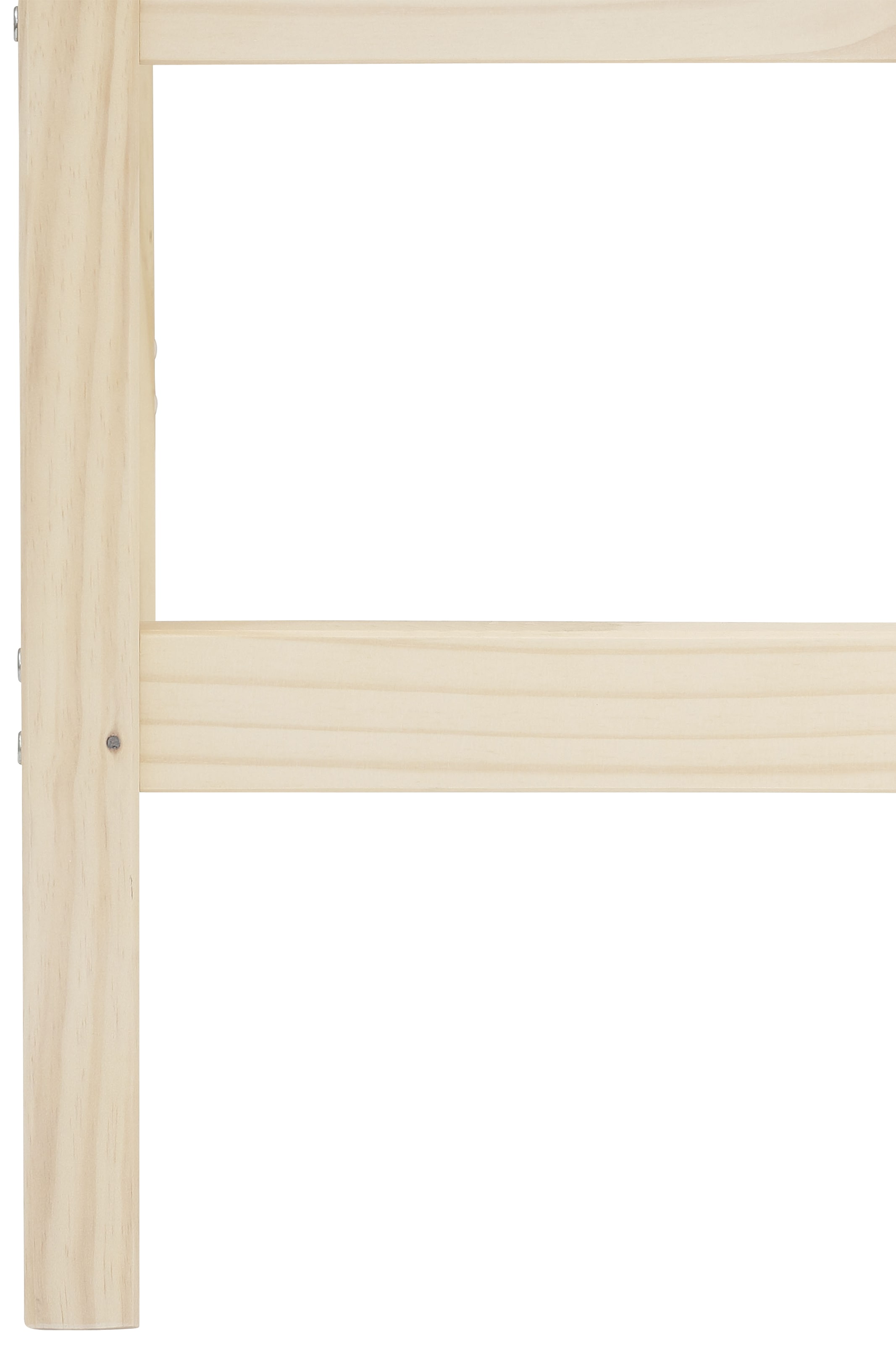 Lüttenhütt Hochbett »Janne«, Kiefernholz, Einzelbett, inklusive Holzleiter, Liegefläche 90x200 cm