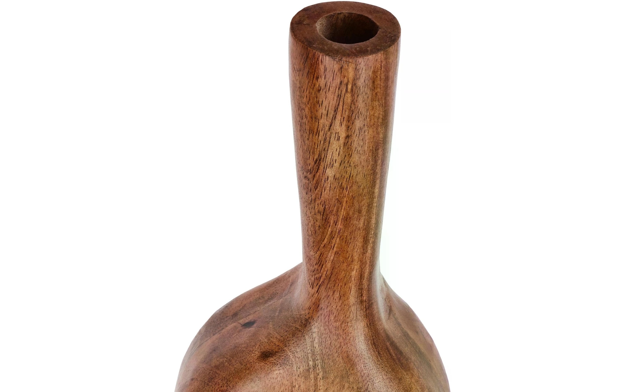 EGLO Dekovase »Vase Melobody 45442 cm, Braun«, Holzart: Mango (Indien)