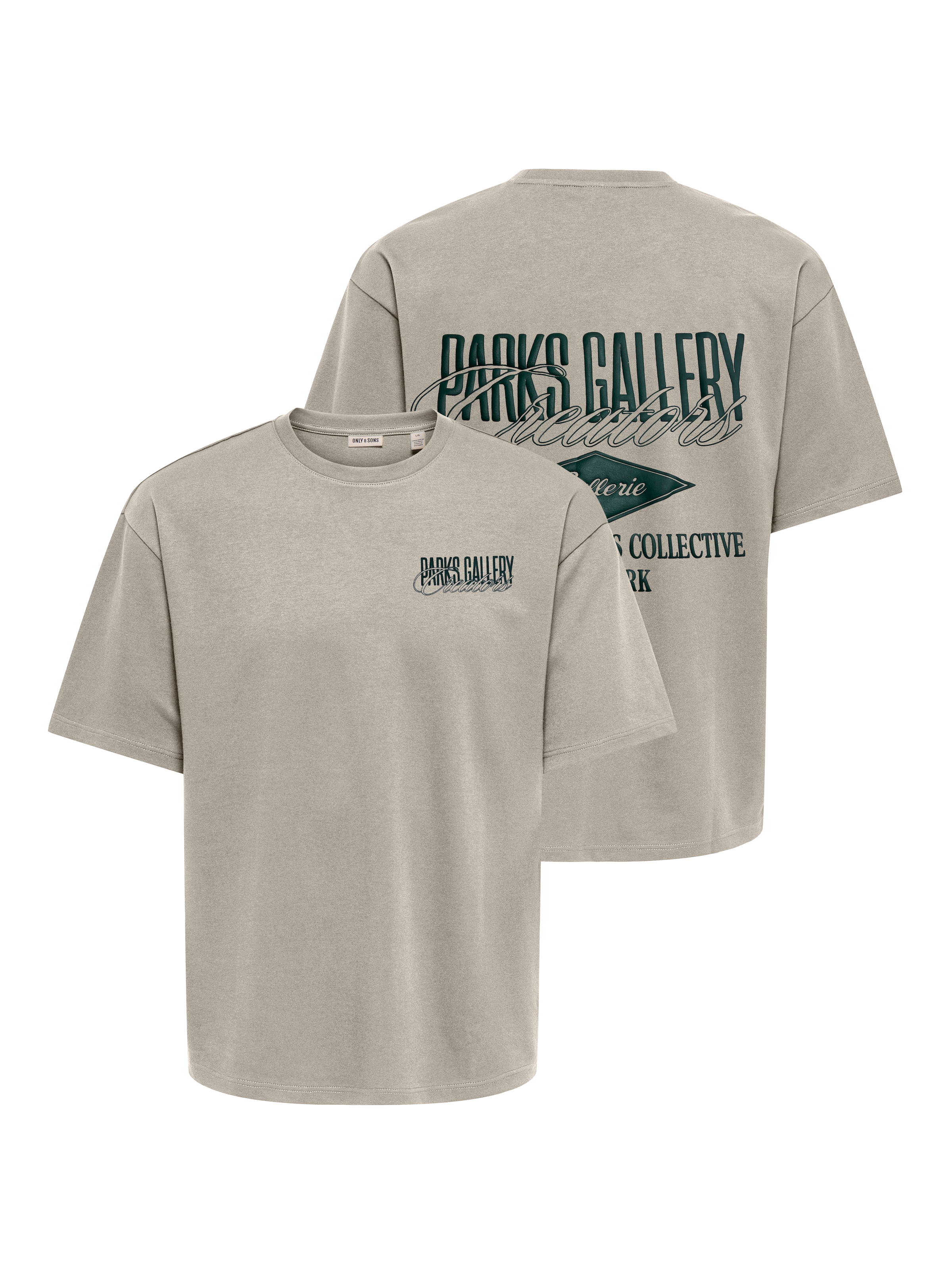 ONLY & SONS T-Shirt "ONSPARKS GALLERY AIR BOXY SS TEE NOOS" Baumwollmischung, regular fit
