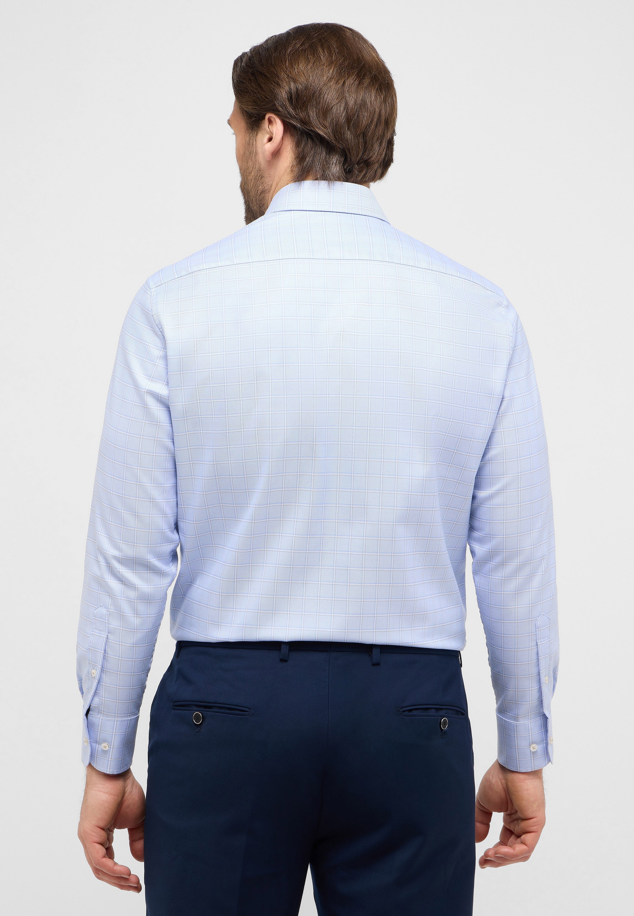 Eterna Langarmhemd »COMFORT FIT«, NON IRON (bügelfrei)
