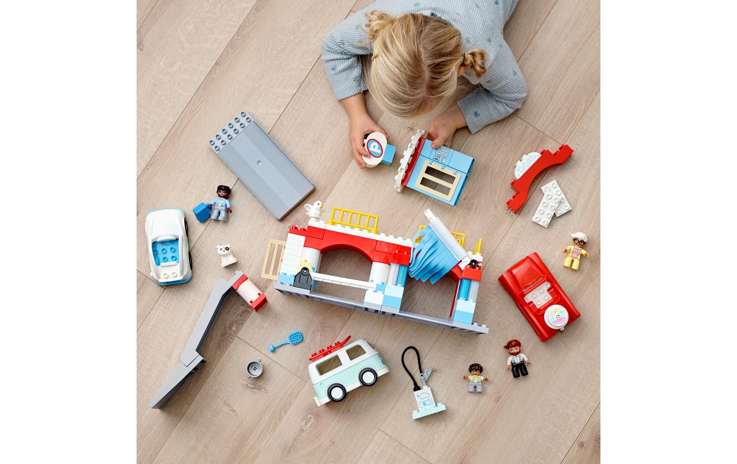 LEGO® Konstruktionsspielsteine »Parkhaus«
