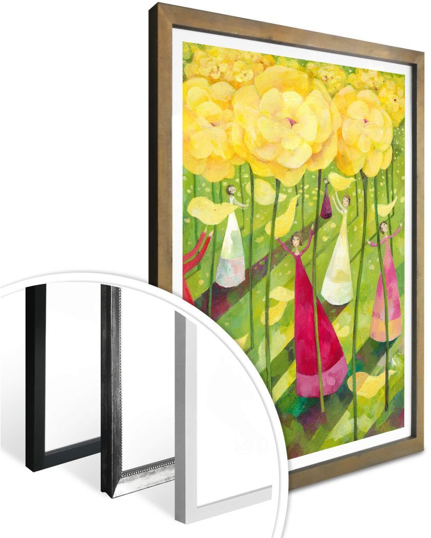 Blumenwiese«, »Märchen ohne | shoppen Poster Landschaft, Bilderrahmen Jelmoli-Versand Poster St.), Wall-Art Wandbilder online (1
