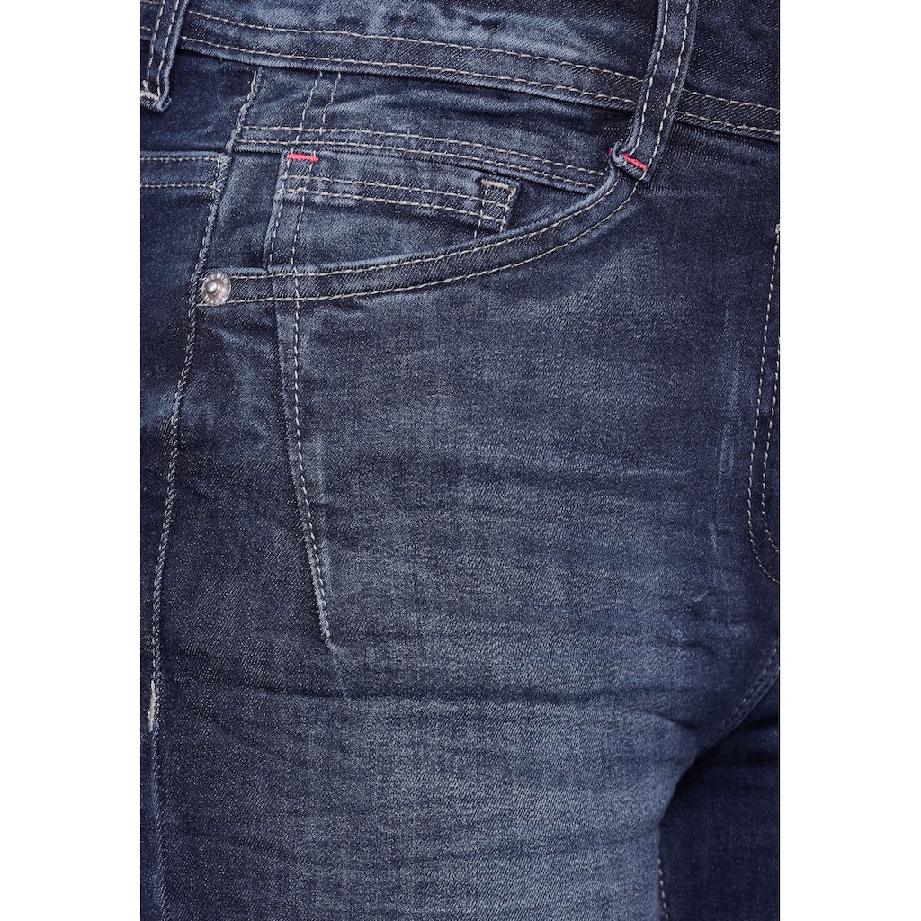 Cecil Slim-fit-Jeans, mit 5-Pcket Design