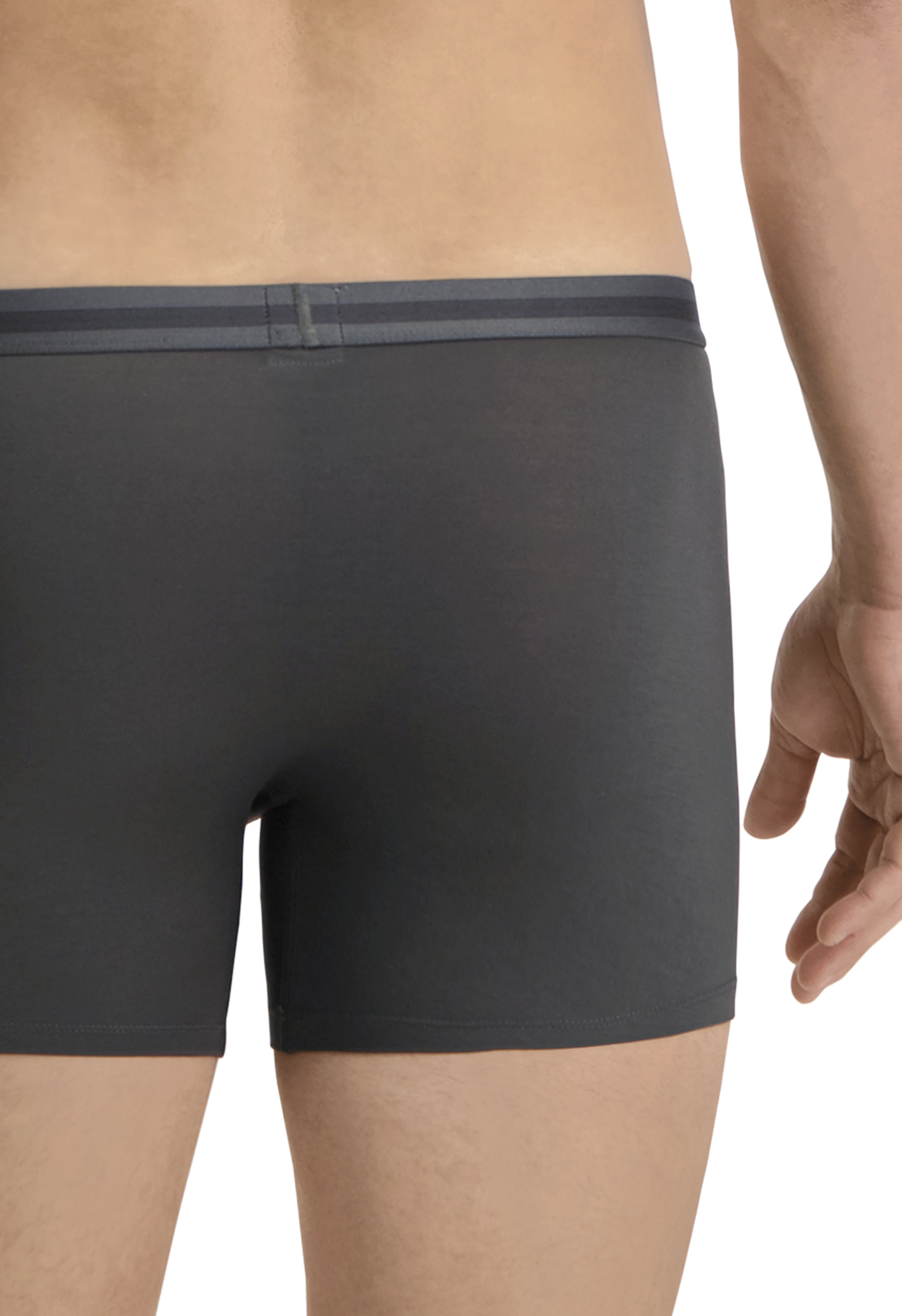 Levi's® Boxershorts »LEVIS MEN TENCEL BOXER BRIEF 2P«, (Packung, 2 St., 2er Pack), mit breitem Logobund