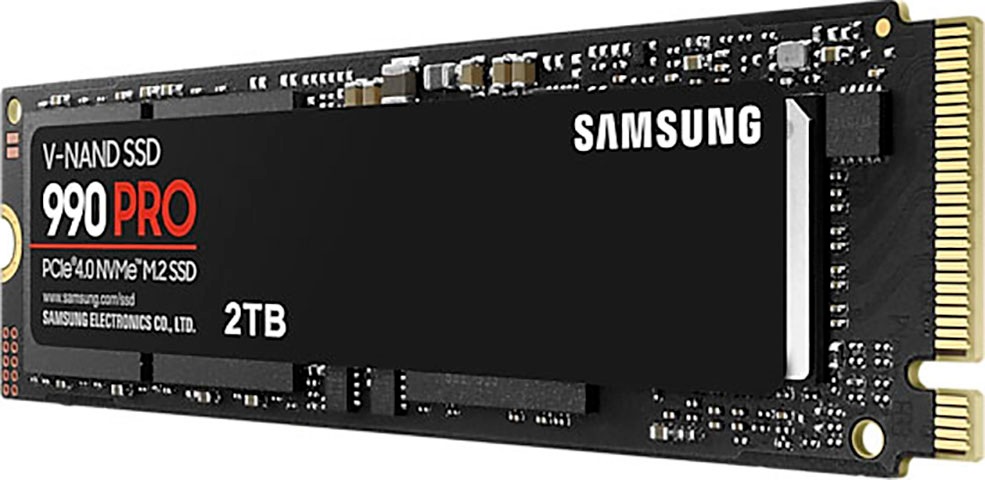 Samsung interne SSD »990 PRO NVMe™ M.2«, Anschluss PCIe Gen 4.0 x4