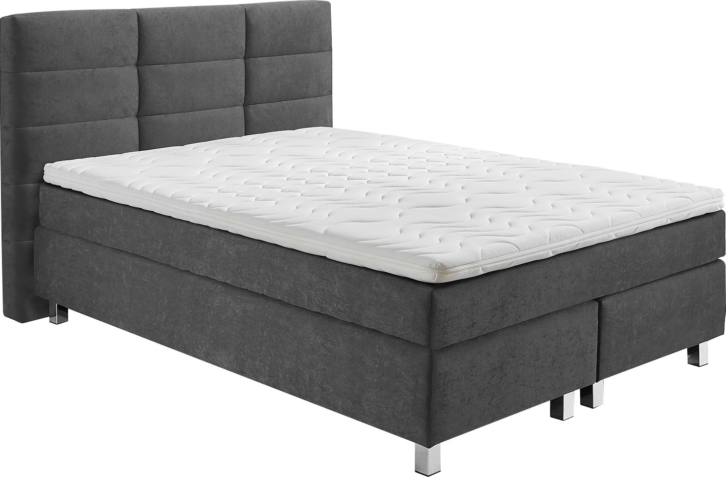 Westfalia Schlafkomfort Boxspringbett wahlweise mit Kaltschaum-Topper