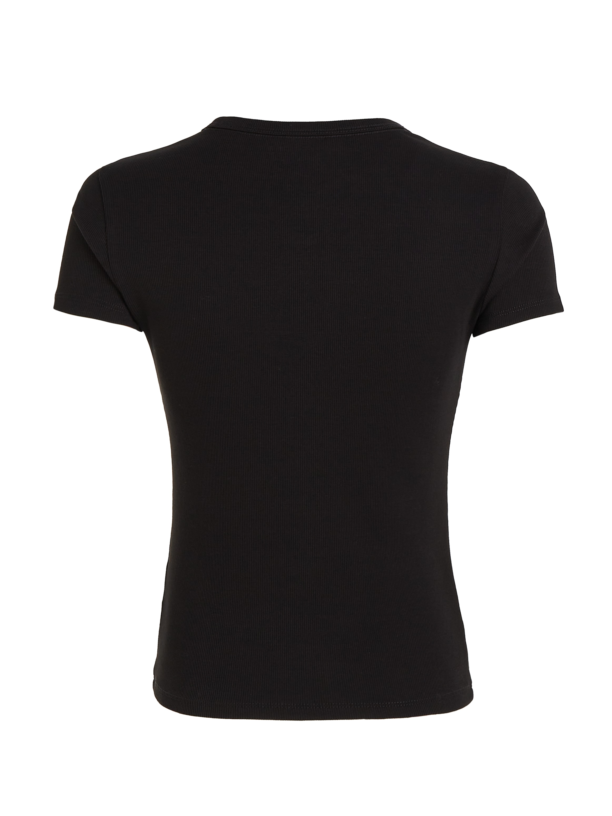Tommy Jeans Curve T-Shirt »Slim Essential Rib«, Grosse Grössen