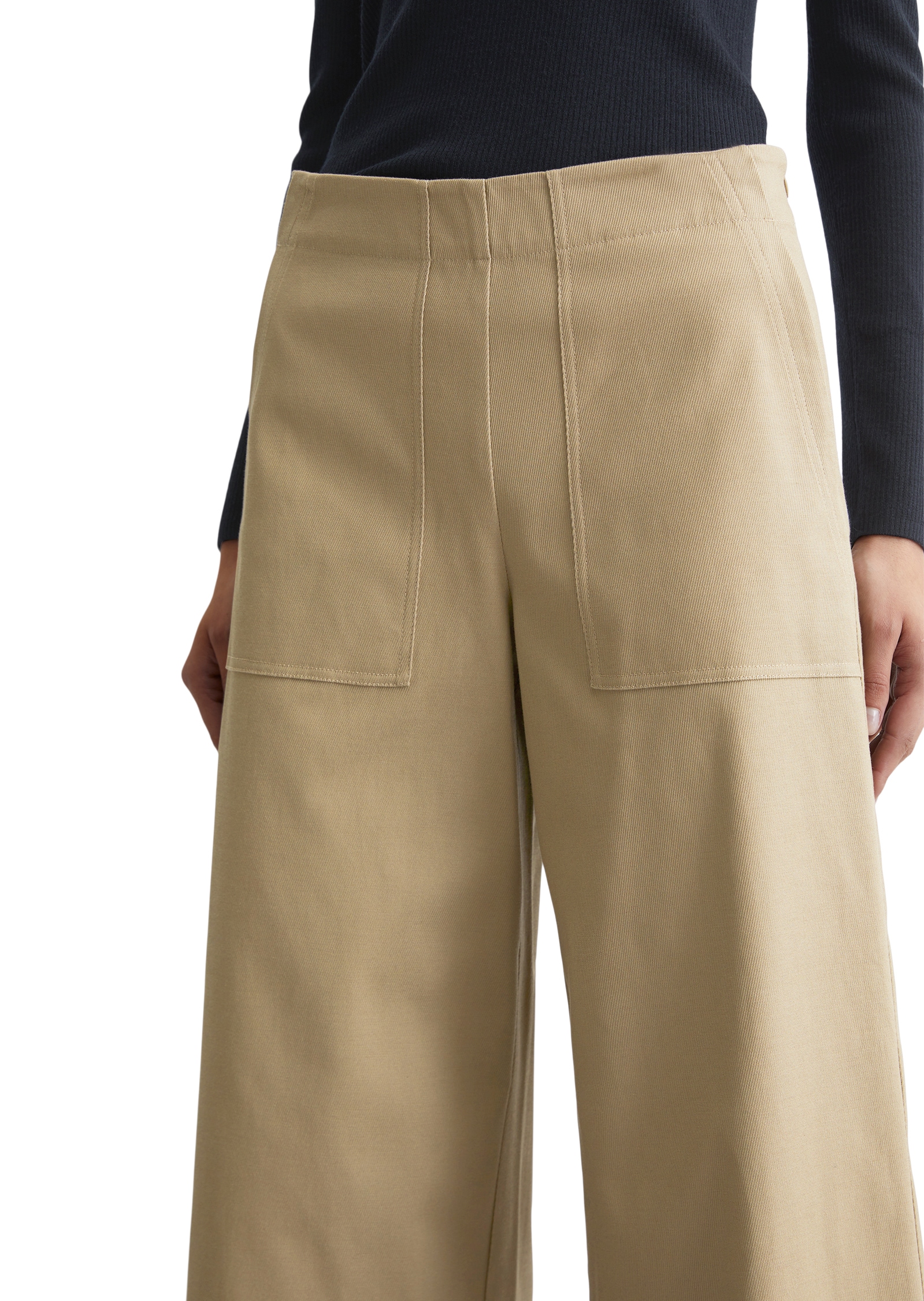 Marc O'Polo Culotte, mit seitlichem, nahtfeinem Reissverschluss