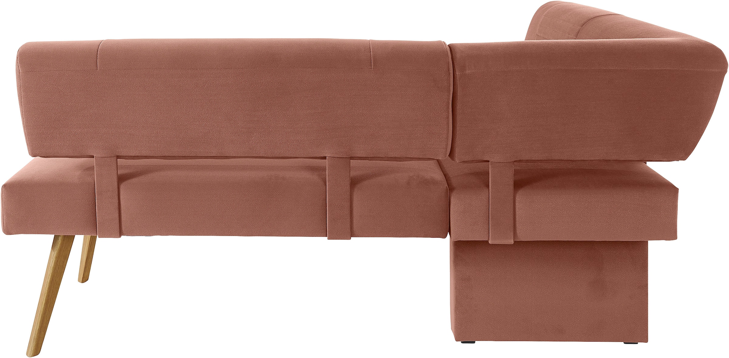GOODproduct Eckbank »Alessja«, Breite langer Schenkel 192 oder 212 cm, Gestell aus Eiche Massivholz