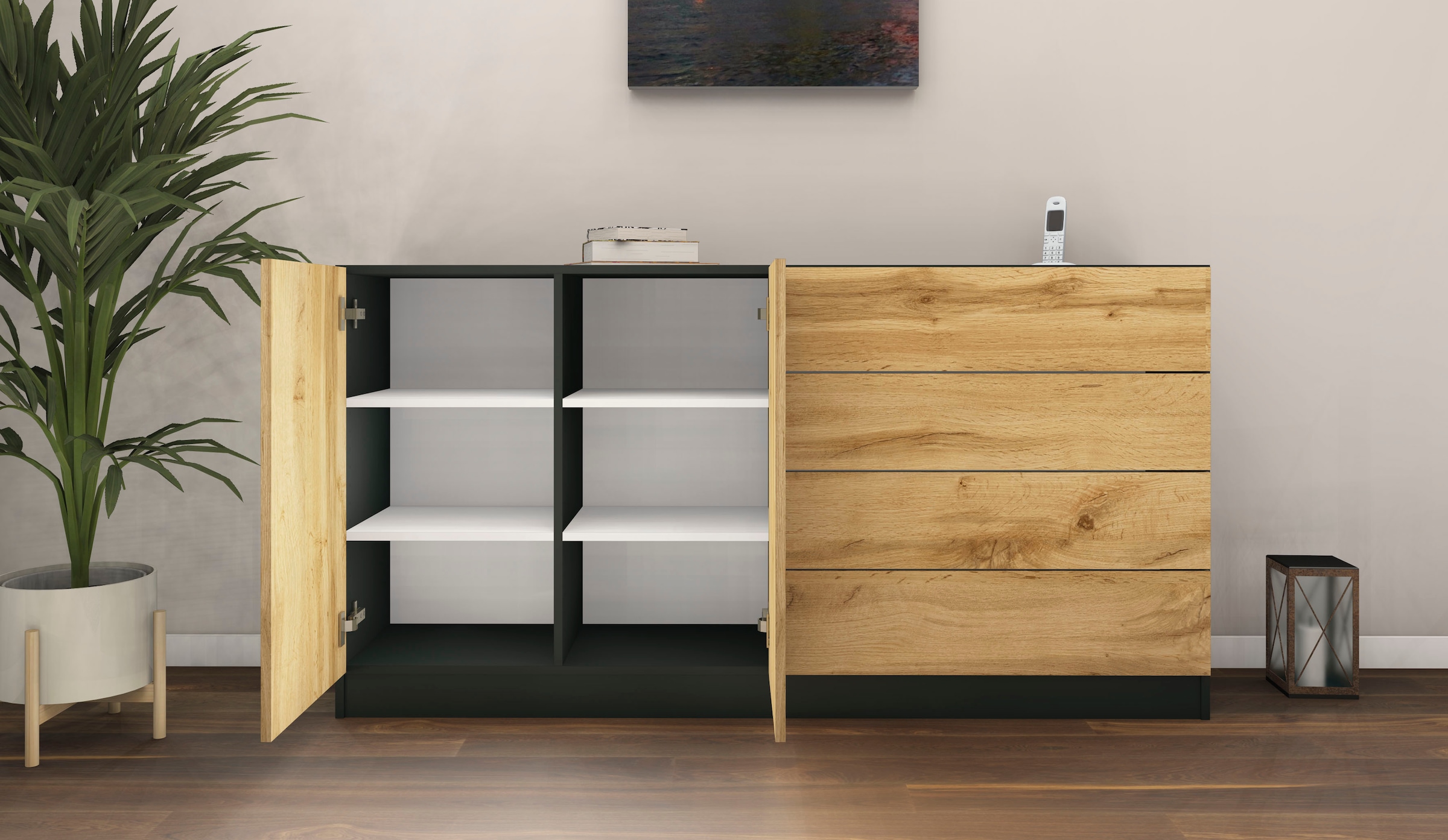 Möbel 152 borchardt »Vaasa«, Jelmoli-Online cm entdecken Breite Sideboard Shop im ❤