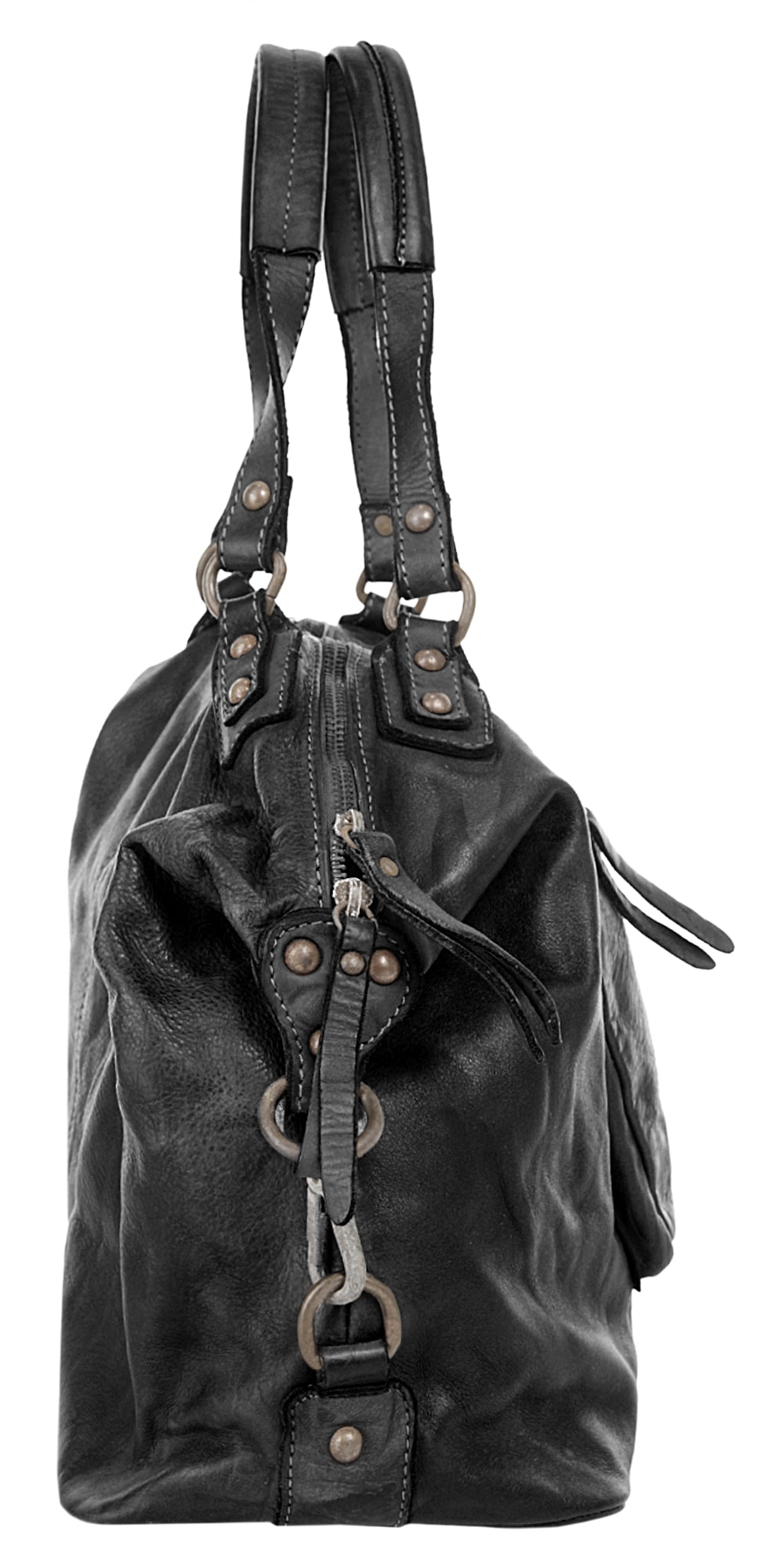 X-Zone Shopper, echt Leder, Made in Italy