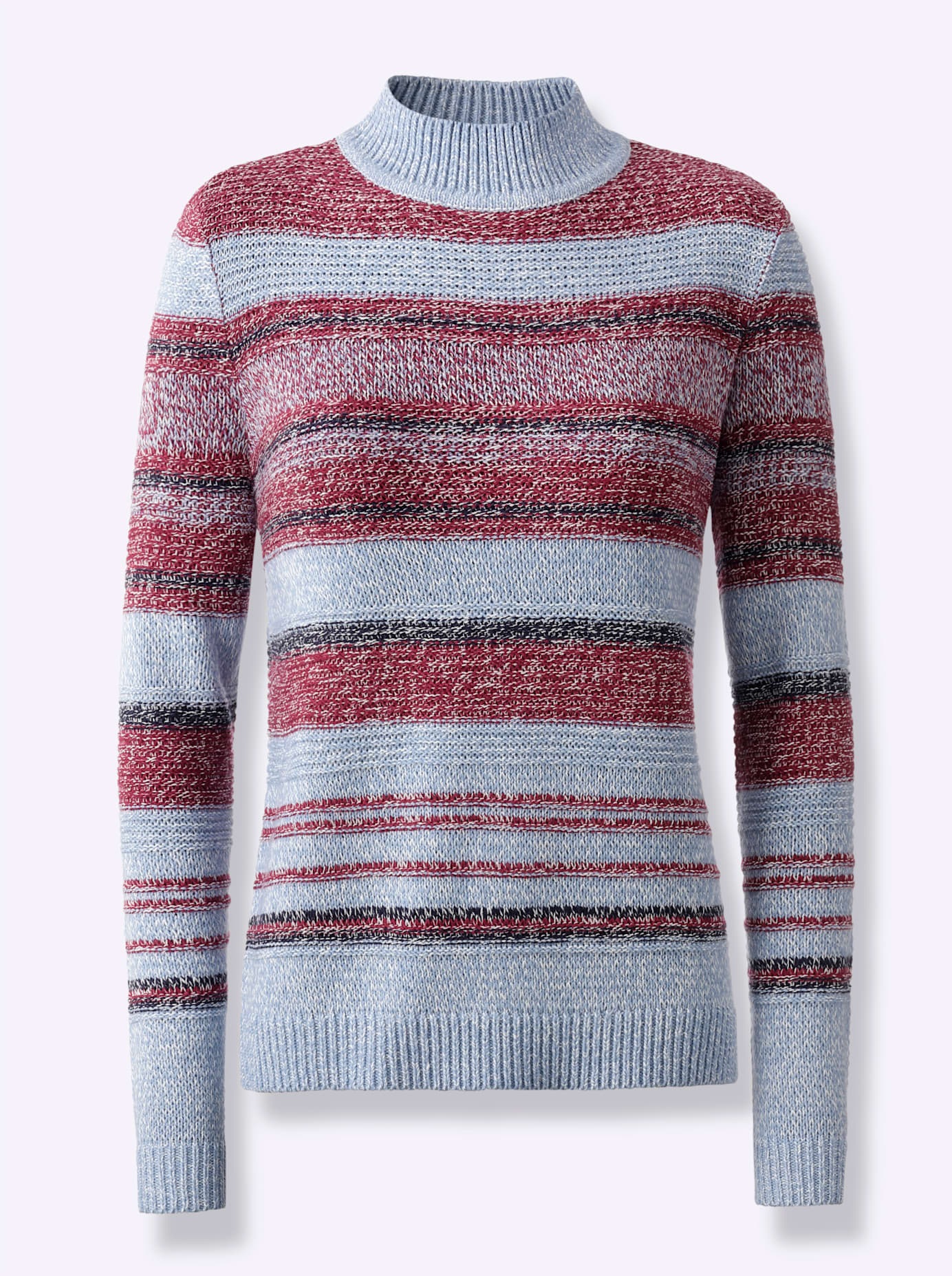 Classic Basics Stehkragenpullover »Langarm-Pullover«