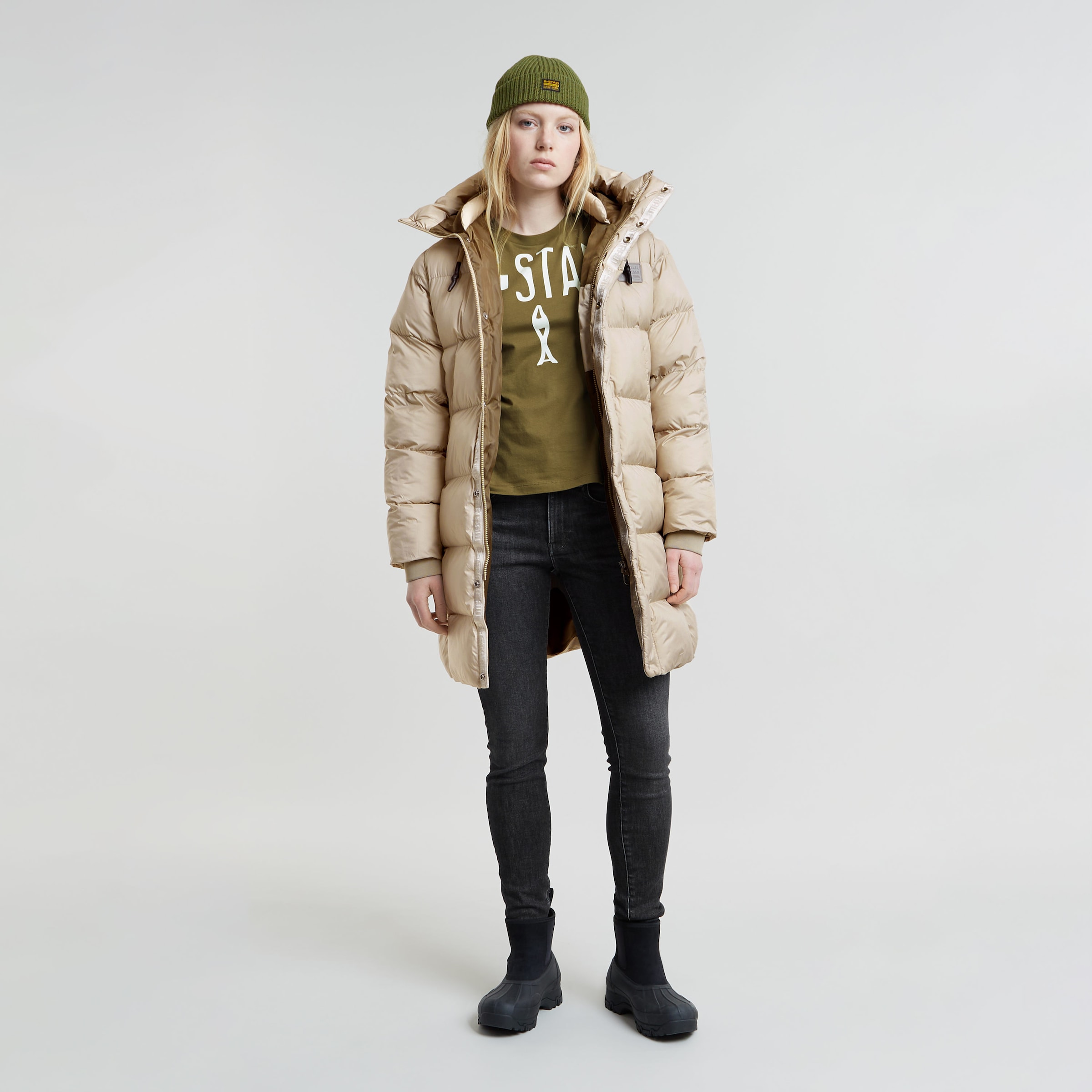 G-STAR Parka »Whistler Parka Puffer wmn«, mit Kapuze