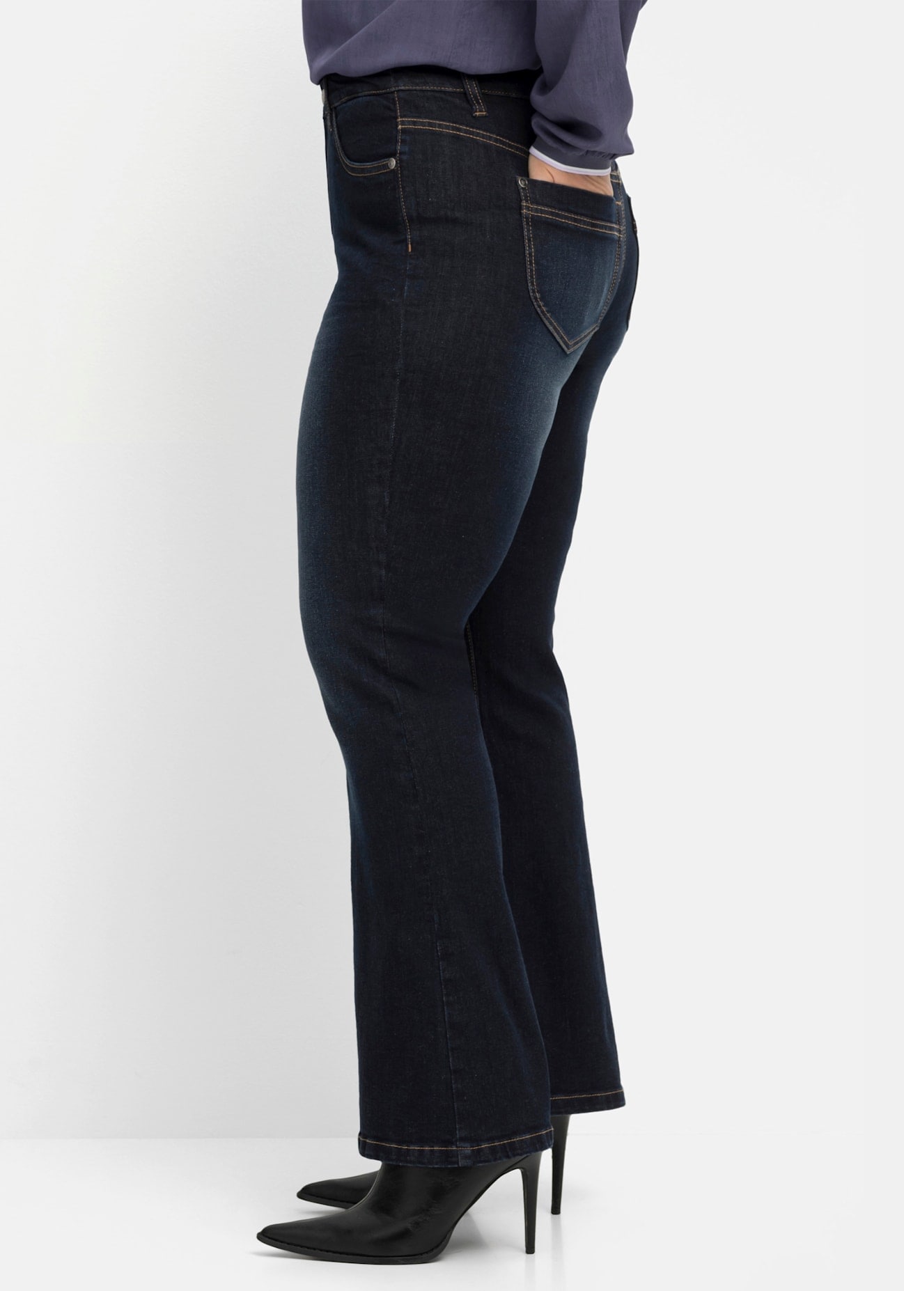 Sheego Bootcut-Jeans, (1 tlg.)
