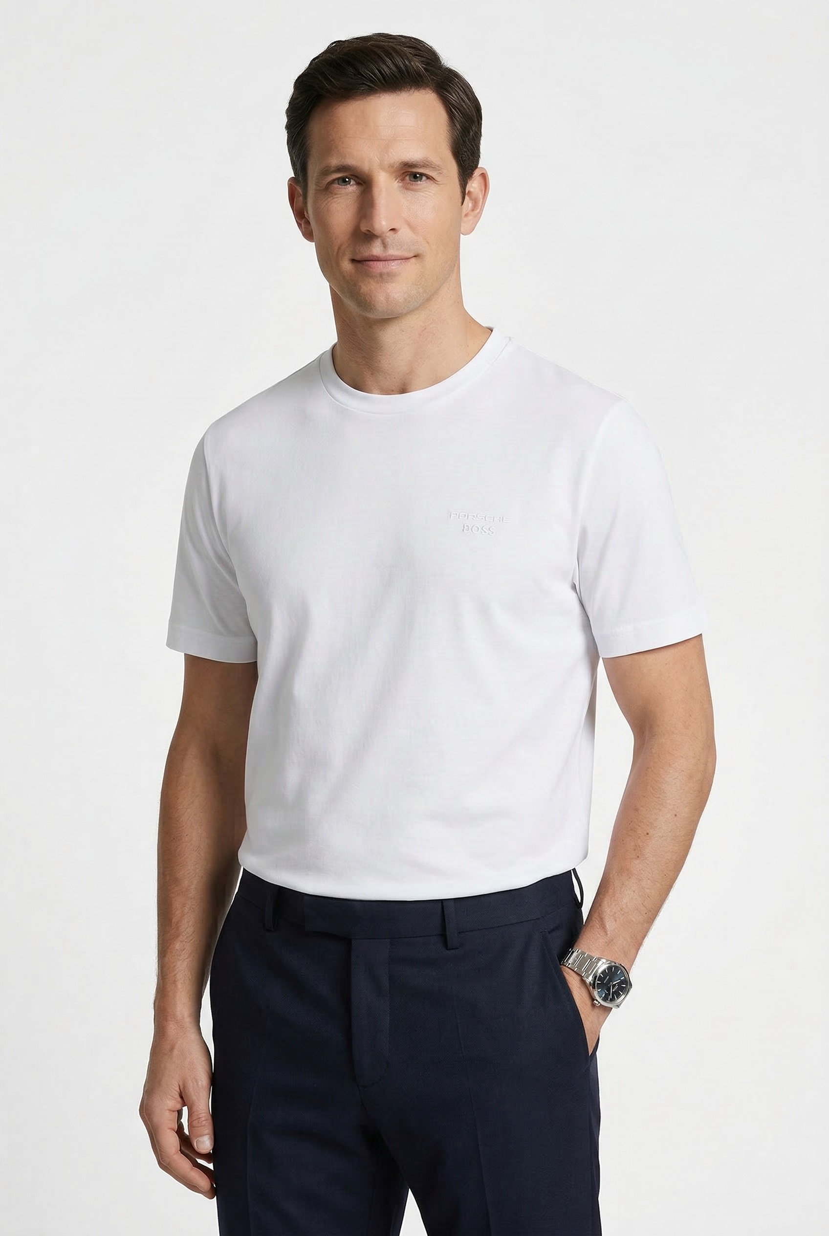 BOSS GREEN T-Shirt "Porsche Spirit 70 Capsule Collection" Premium Herrenmode Limited