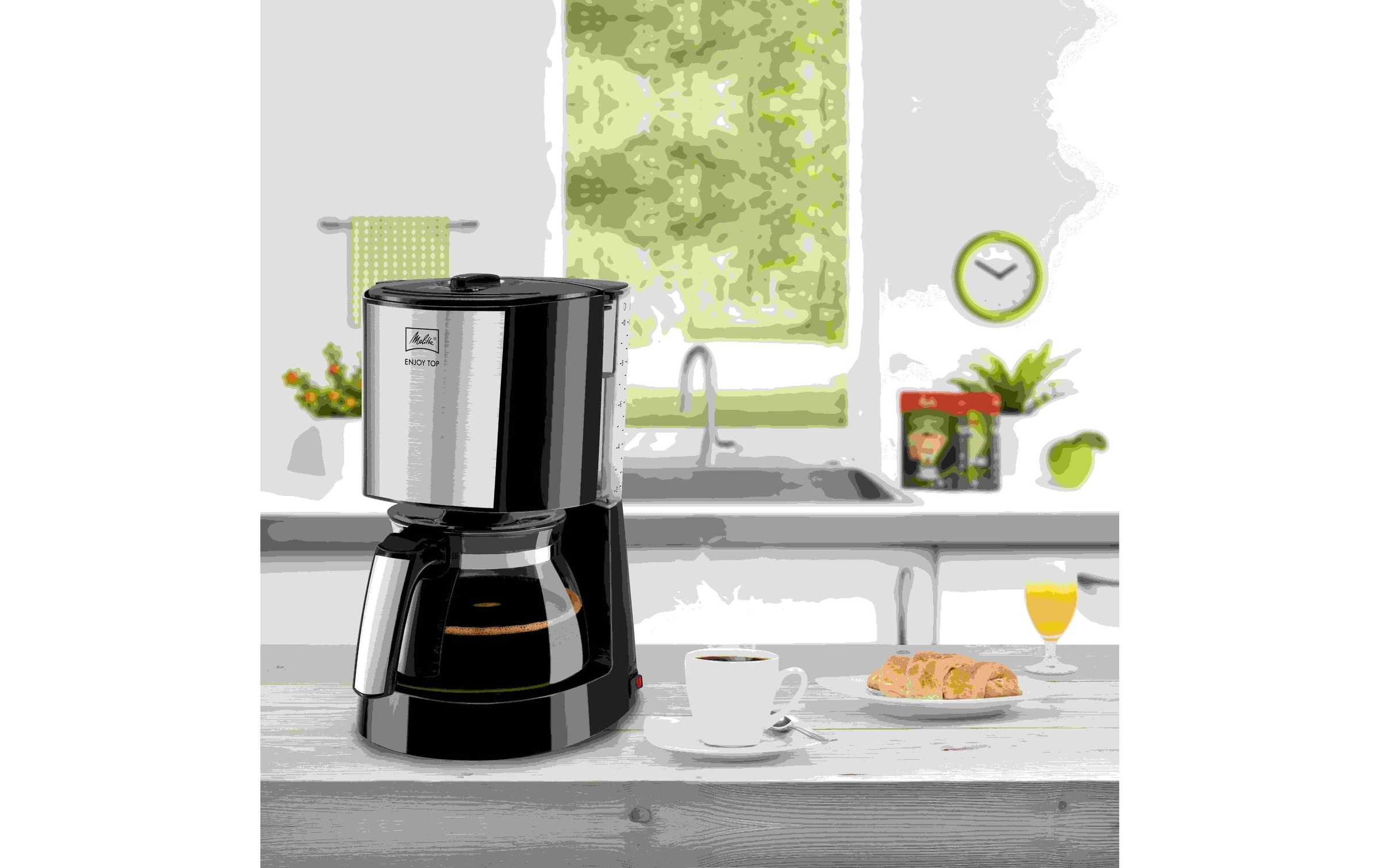 Melitta Filterkaffeemaschine »Enjoy Top Schwarz«