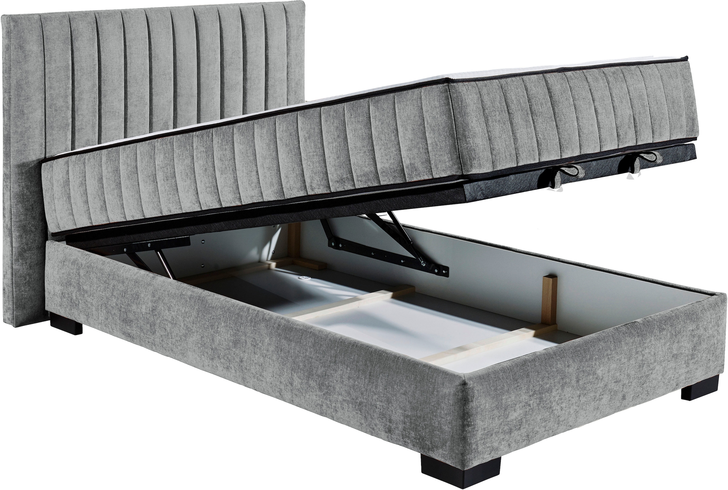 ED EXCITING DESIGN Boxbett »Nagol«, mit Bettkasten, mit Wendematratze, erhältlich in verschiedenen Breiten