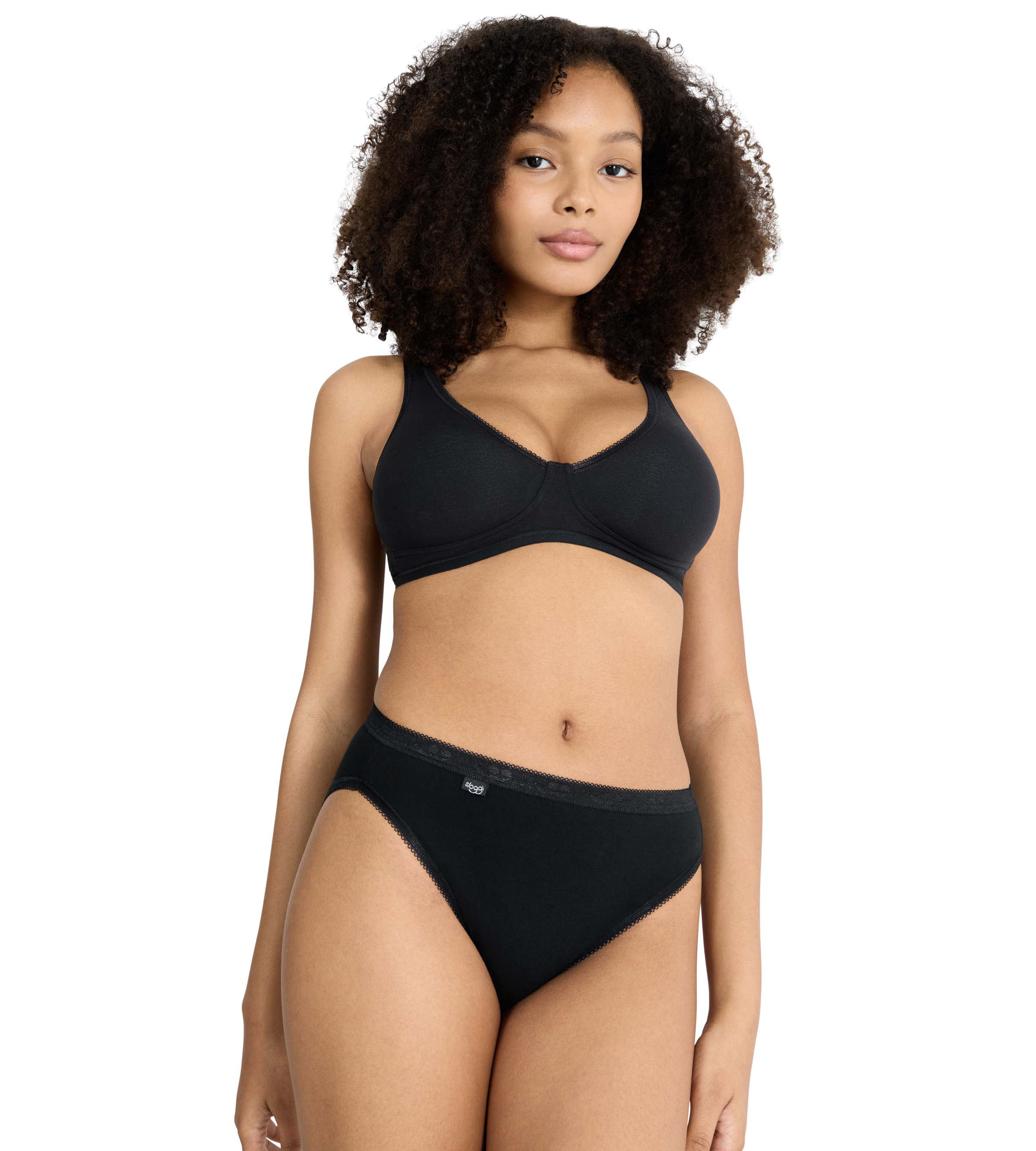 sloggi Tai-Slip »Basic+ Tai 3P«, (3er Pack), mit kleinen Zierborten