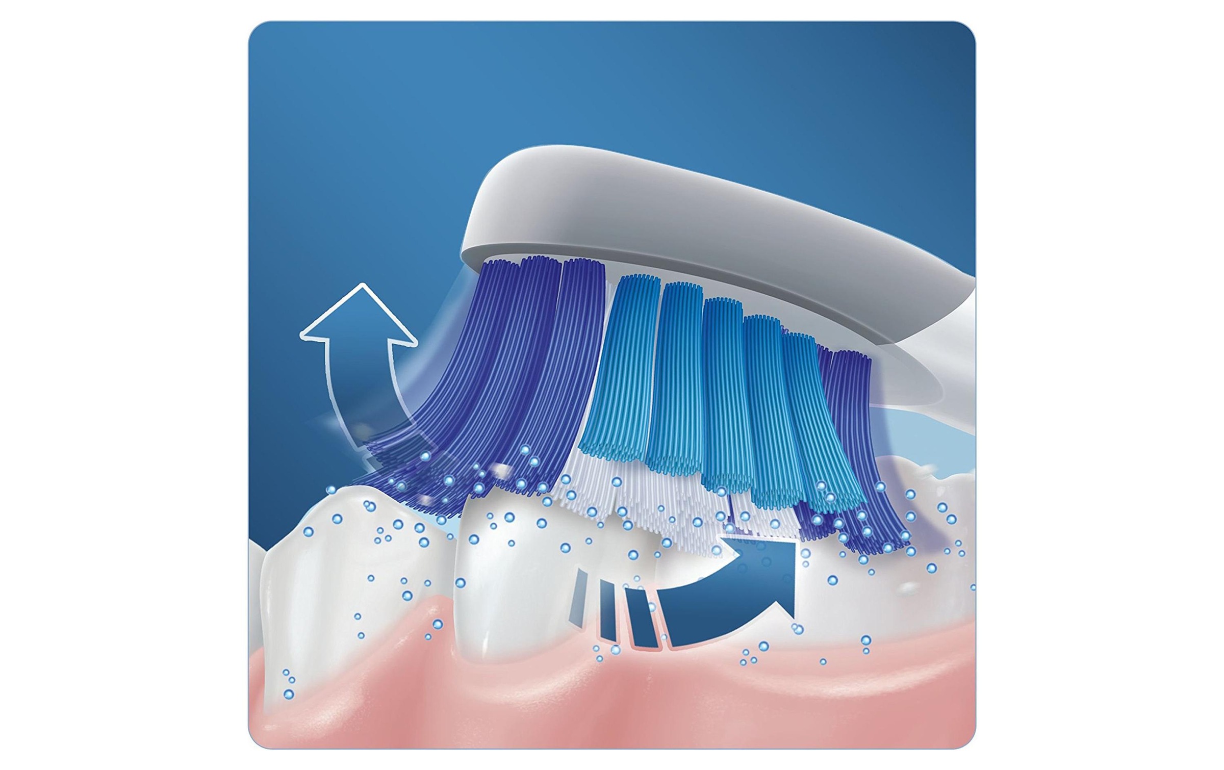 Oral-B Schallzahnbürste »Pulsonic Slim 1900 mit 2. Zahnbürste«, 2 St. Aufsteckbürsten