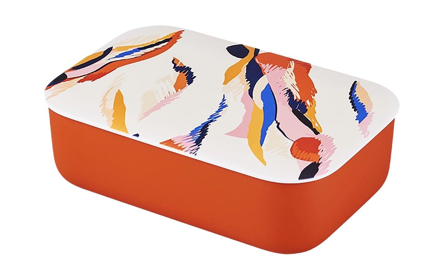 Lunchbox "BioLoco Classic – abstract pattern"