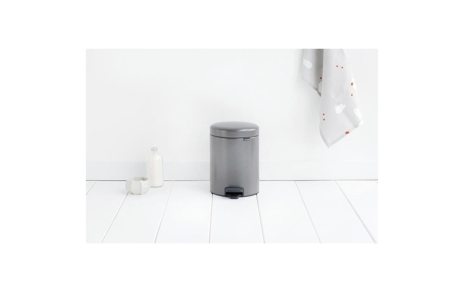 Brabantia Kosmetikeimer »NewIcon 5 l, Platin«, 1 Behälter