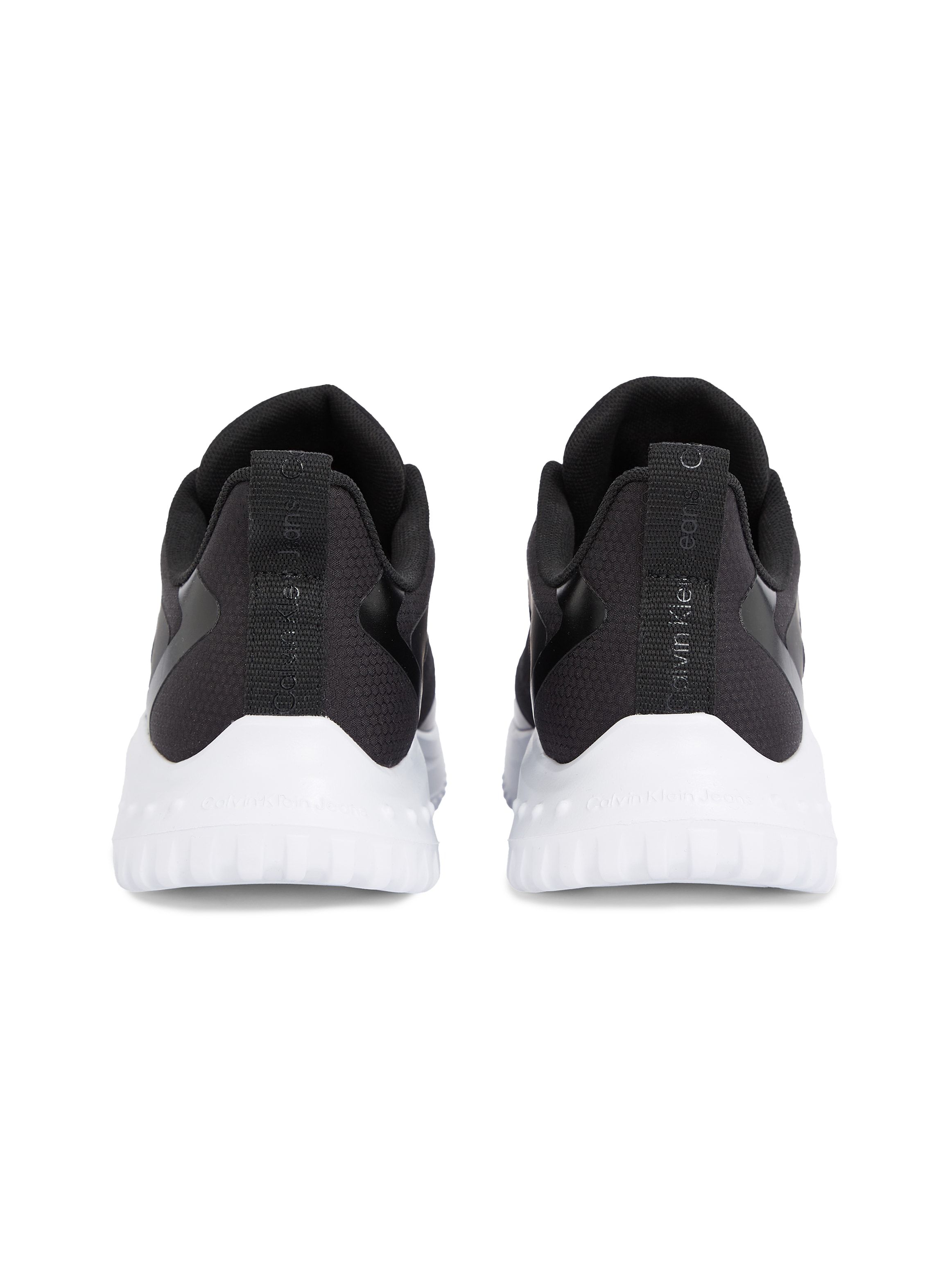 Calvin Klein Jeans Sneaker »EVA RUNNER LOW LACE MIX ML WN«, Freizeitschuh, Halbschuh, Schnürschuh mit leichter Laufsohle