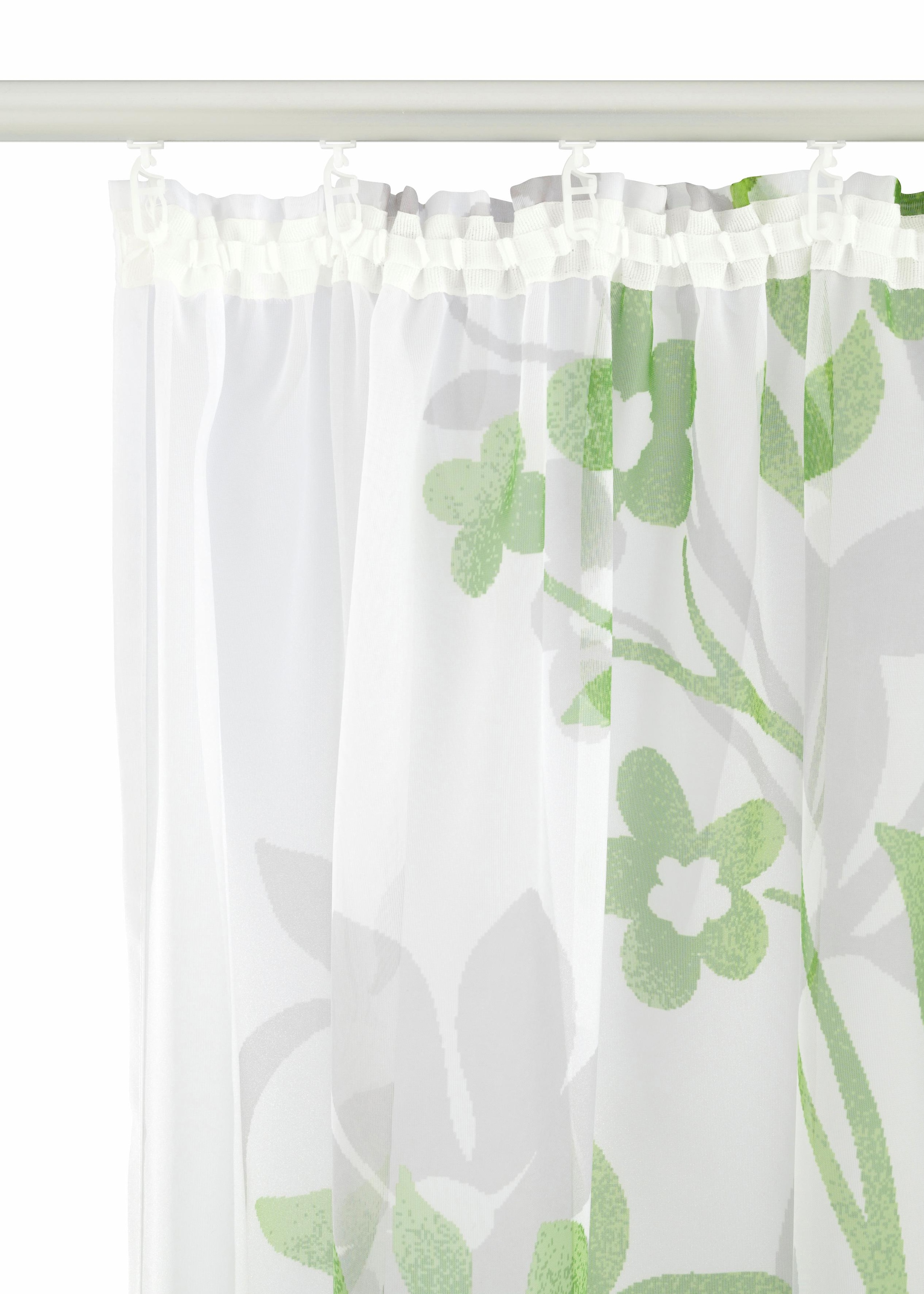 Gardine transparent, bestellen (2 »Ina«, Home Voile | St.), bedruckt, einseitig affaire online Jelmoli-Versand