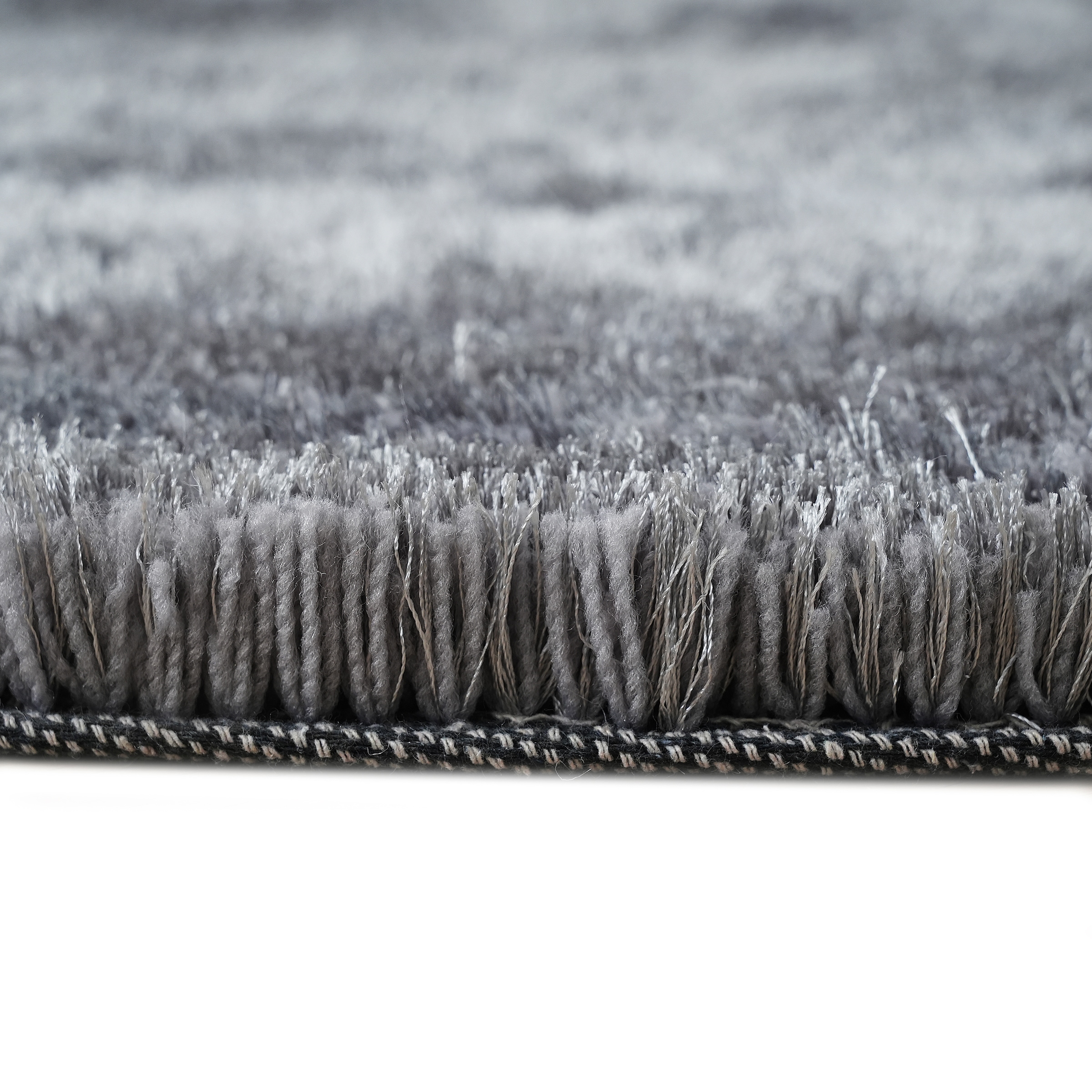 Bruno Banani Hochflor-Teppich »Dana Teppich, Kundenliebling«, rund, 30 mm Höhe, unifarben, Mikrofaser Teppiche, Wohnzimmer, Schlafzimmer, Esszimmer