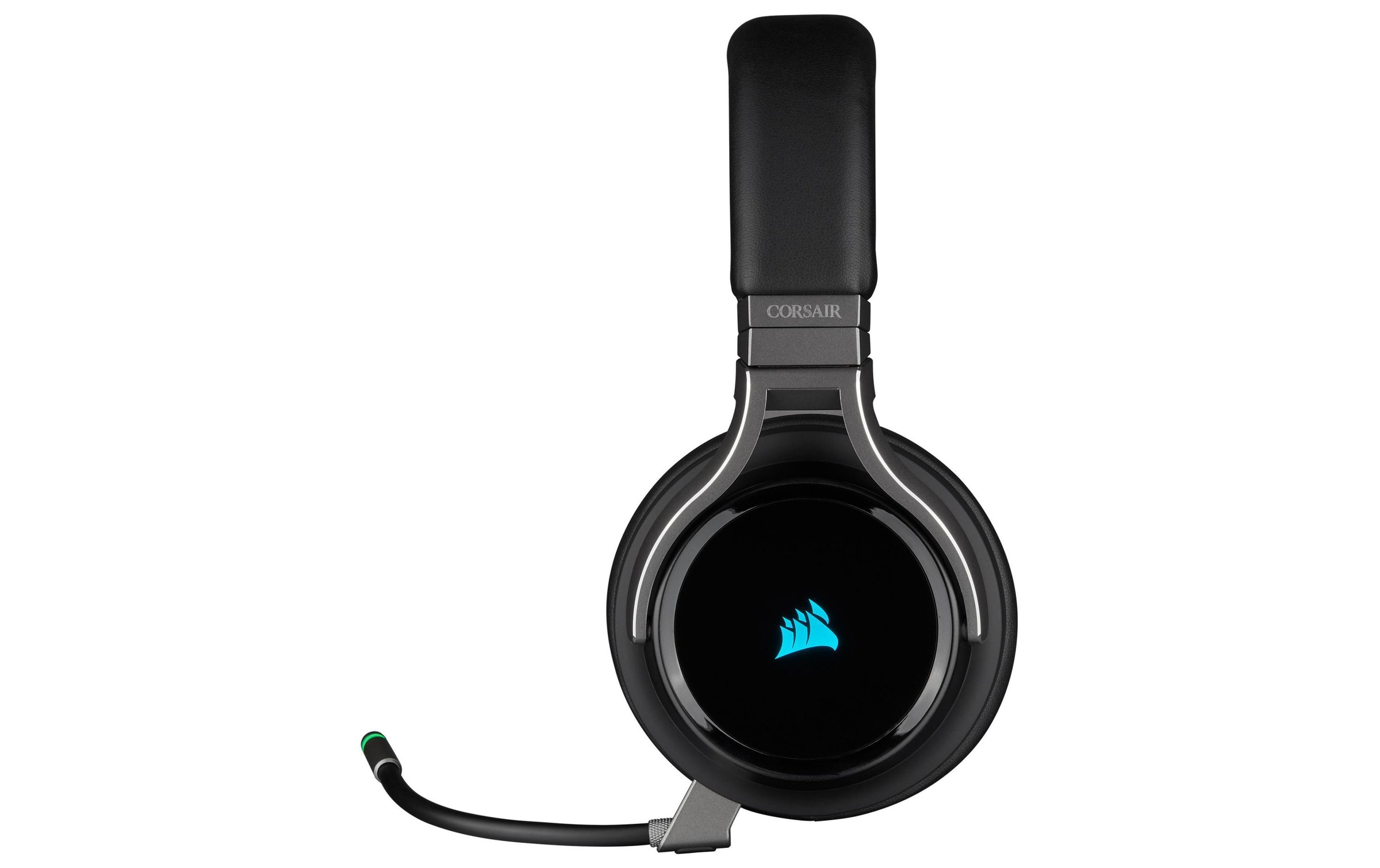 Corsair Gaming-Headset »Virtuoso RGB Wireless Carbon«, Mikrofon abnehmbar