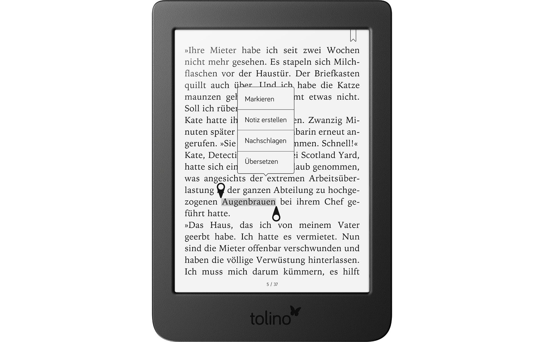 Tolino E-Book »Page 2«, (15,24 cm / 6 Zoll),)