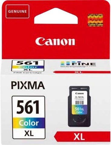 Canon Tintenpatrone »CL-561XL« original Druckerpatrone 561 cyan/magenta/gelb XL
